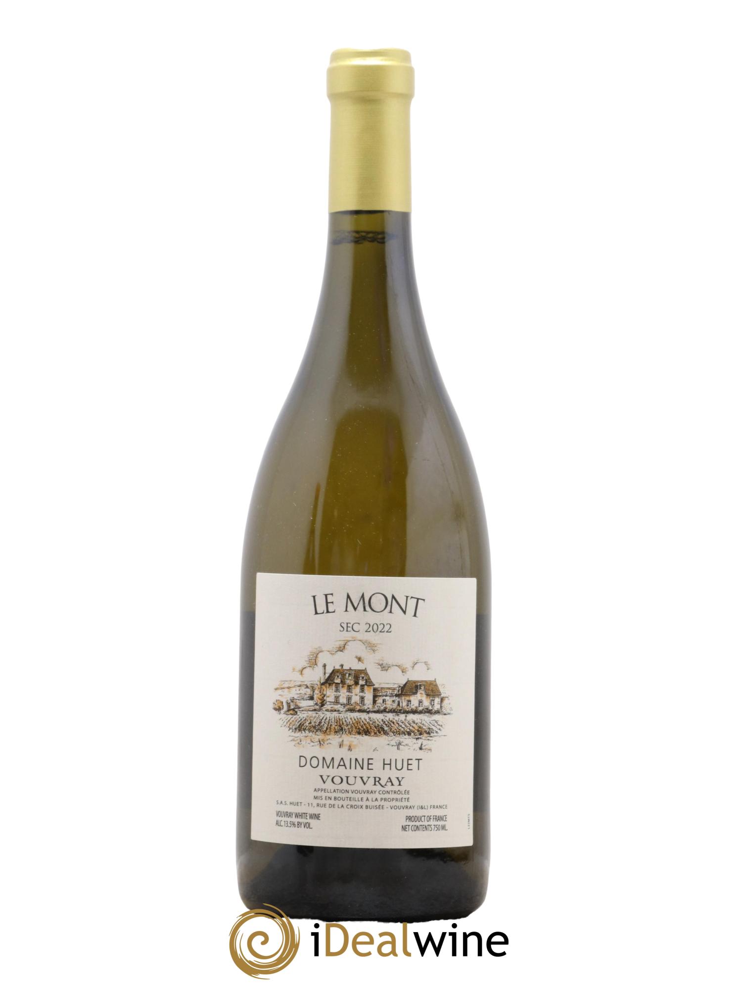 Vouvray Le Mont Sec Domaine Huet 2022 - Lot of 1 bottle - 0