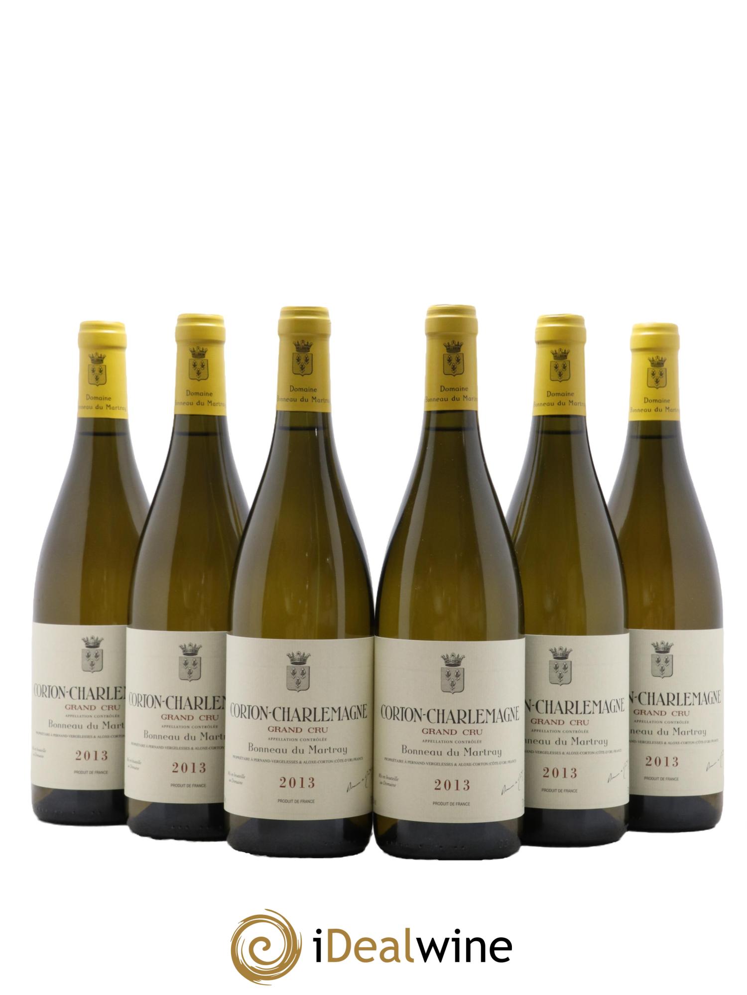 Corton-Charlemagne Grand Cru Bonneau du Martray (Domaine)  2013 - Lot de 6 bouteilles - 0