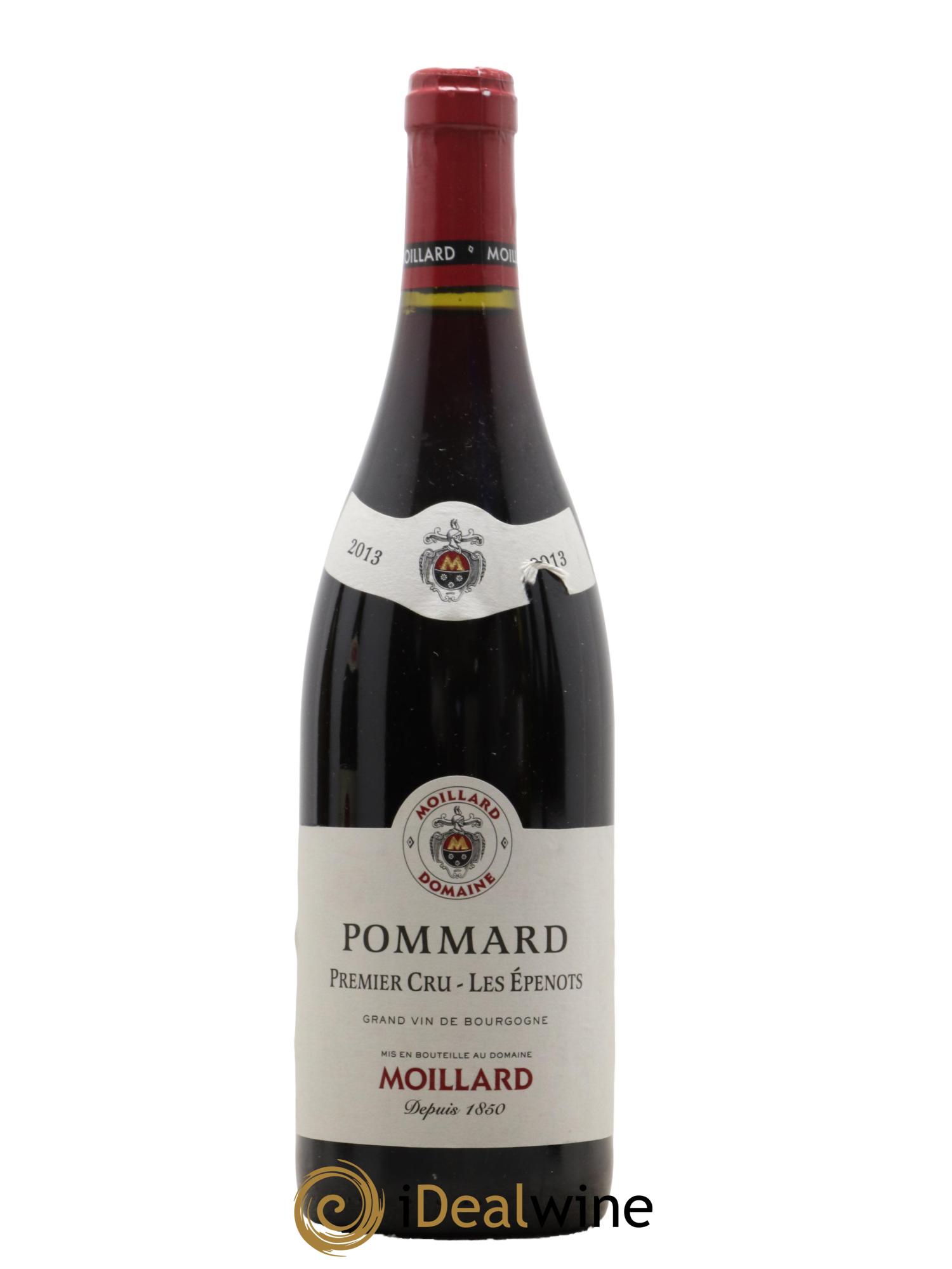 Pommard 1er Cru Les Epenots Moillard  2013 - Posten von 1 Flasche - 0