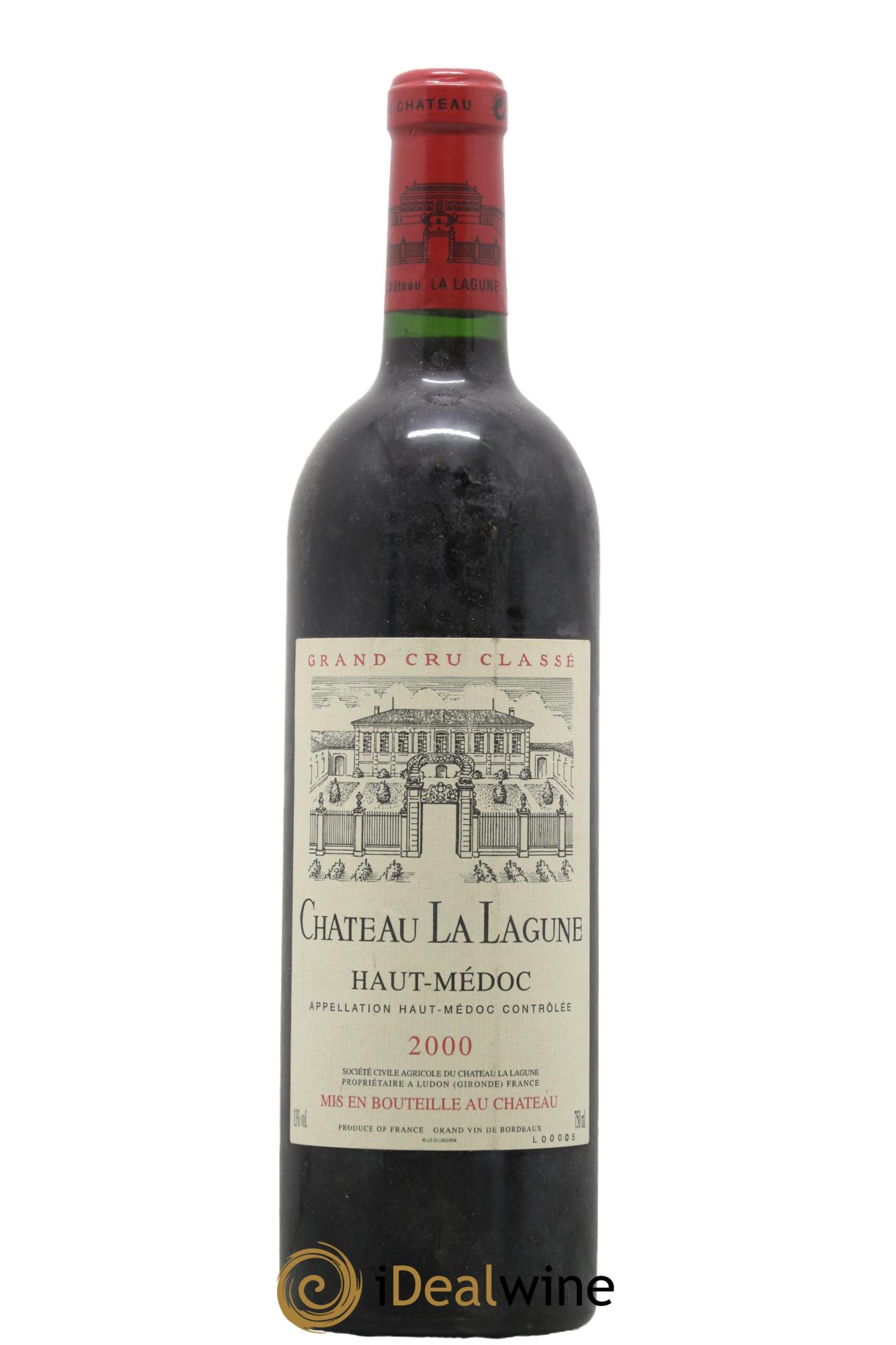 Château la Lagune 3ème Grand Cru Classé 2000 - Posten von 1 Flasche - 0