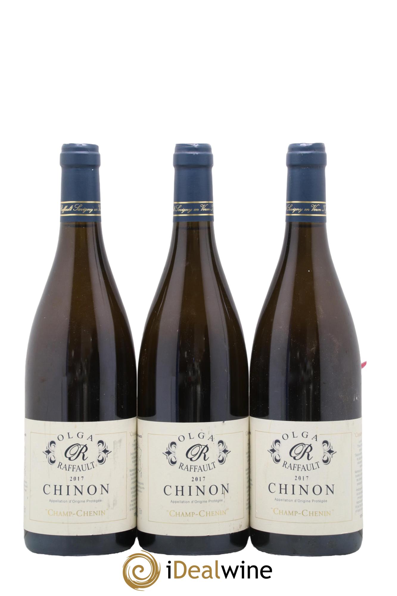 Chinon Champ Chenin Domaine Olga Raffault 2017 - Lot of 3 bottles - 0