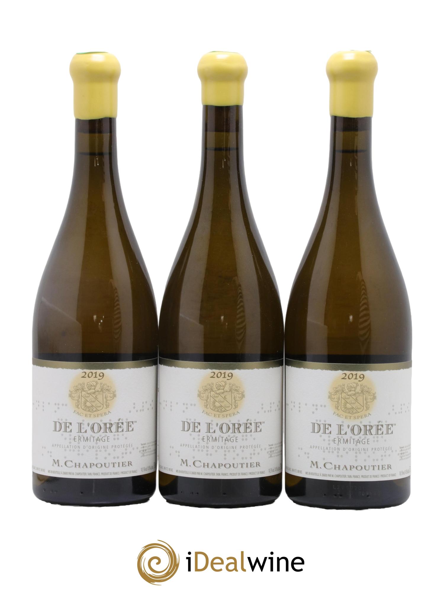 Hermitage Ermitage de l'Orée Chapoutier 2019 - Posten von 6 Flaschen - 3