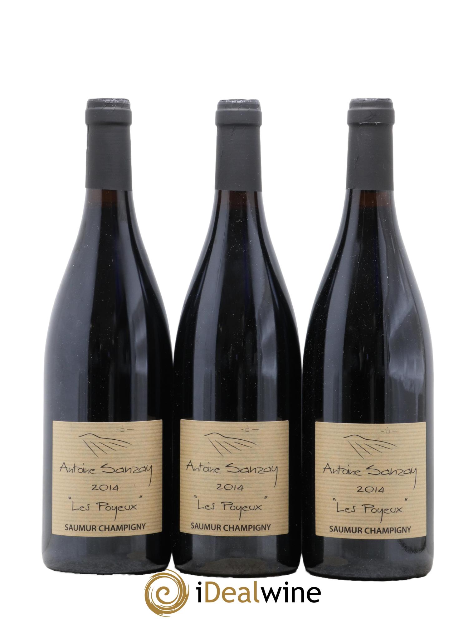 Saumur-Champigny Les Poyeux Antoine Sanzay 2014 - Lot de 3 bouteilles - 0