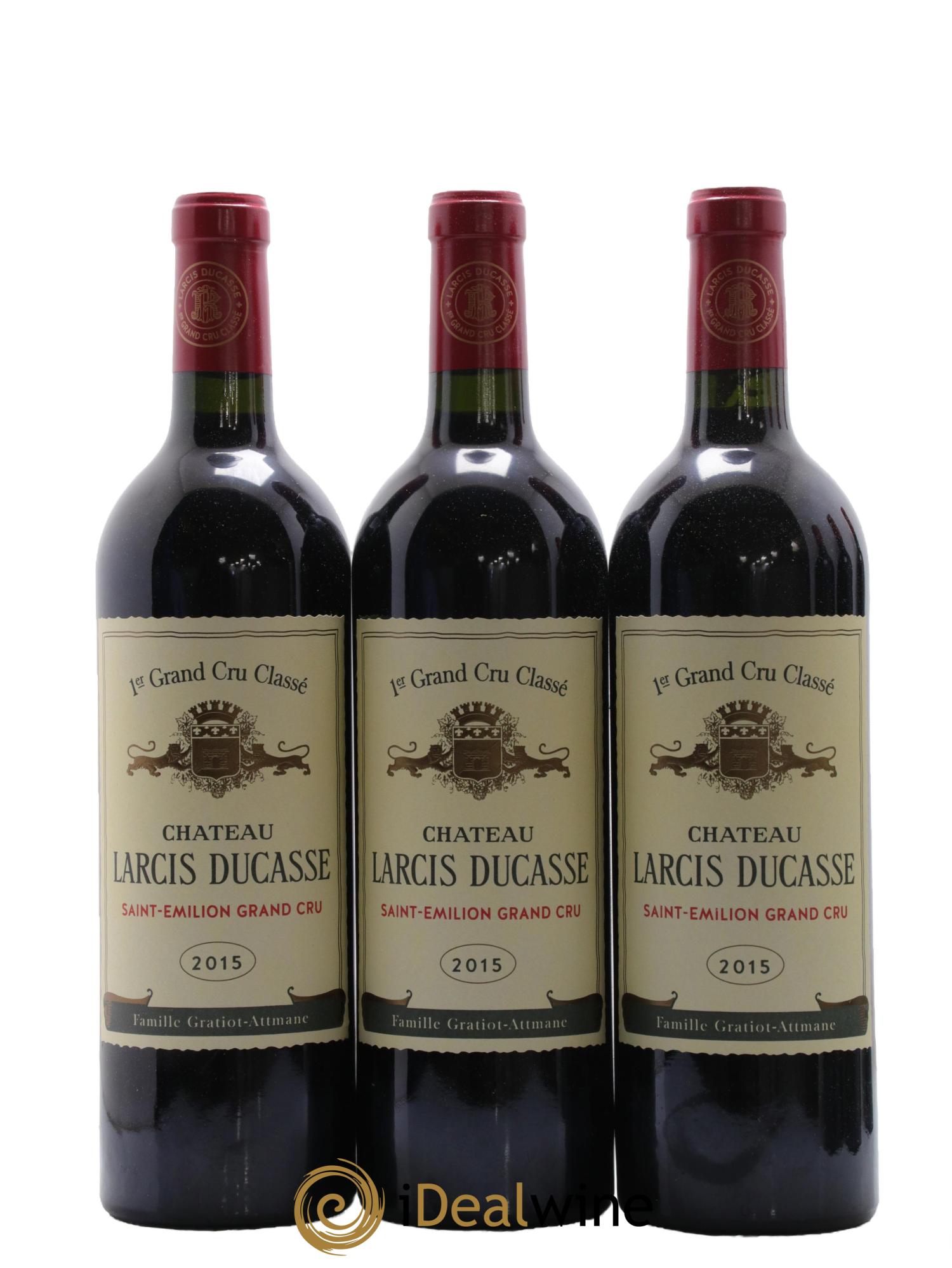 Château Larcis Ducasse 1er Grand Cru Classé B 2015 - Lot of 6 bottles - 1