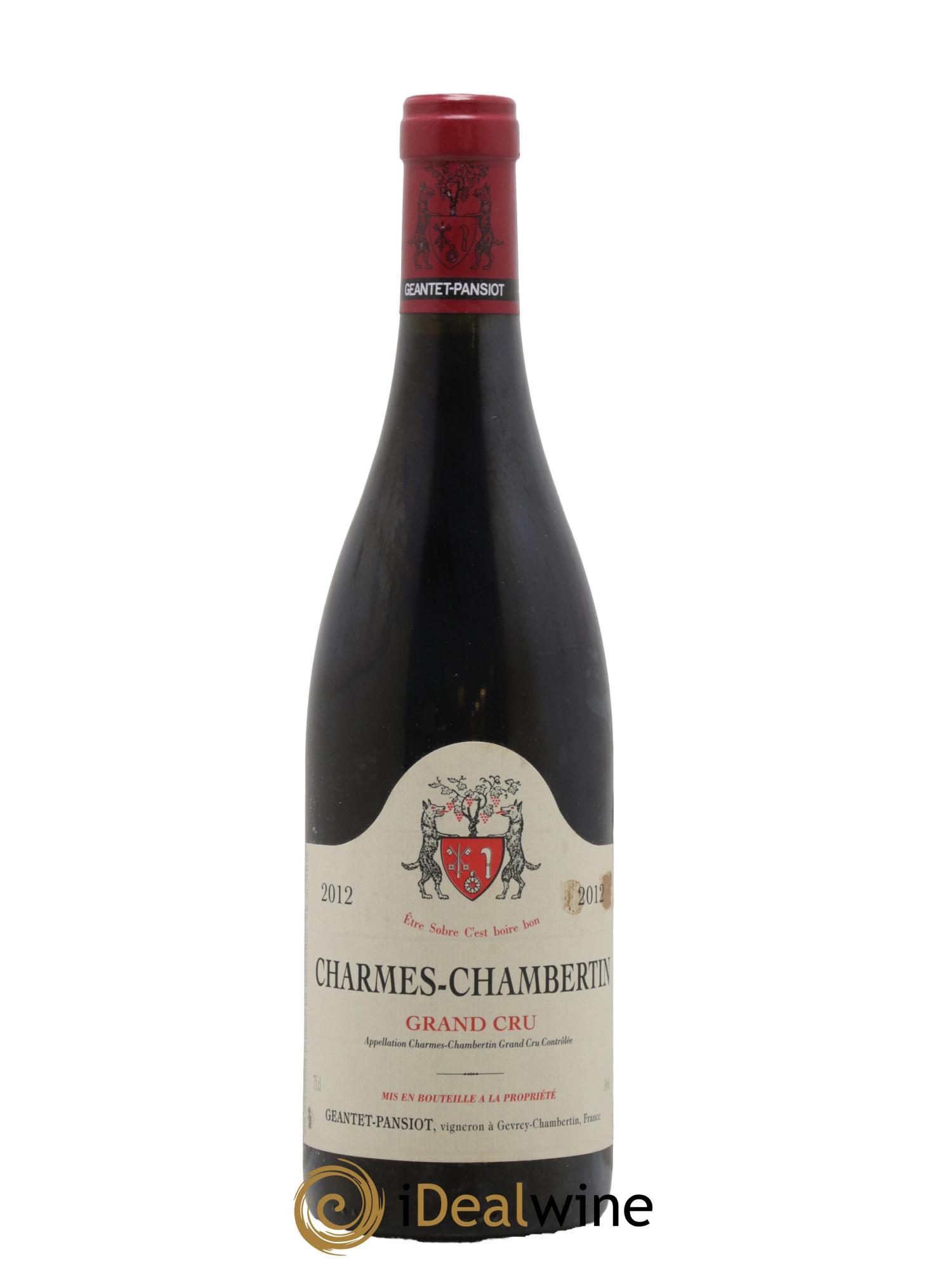 Charmes-Chambertin Grand Cru Geantet-Pansiot 2012 - Lotto di 1 bottiglia - 0