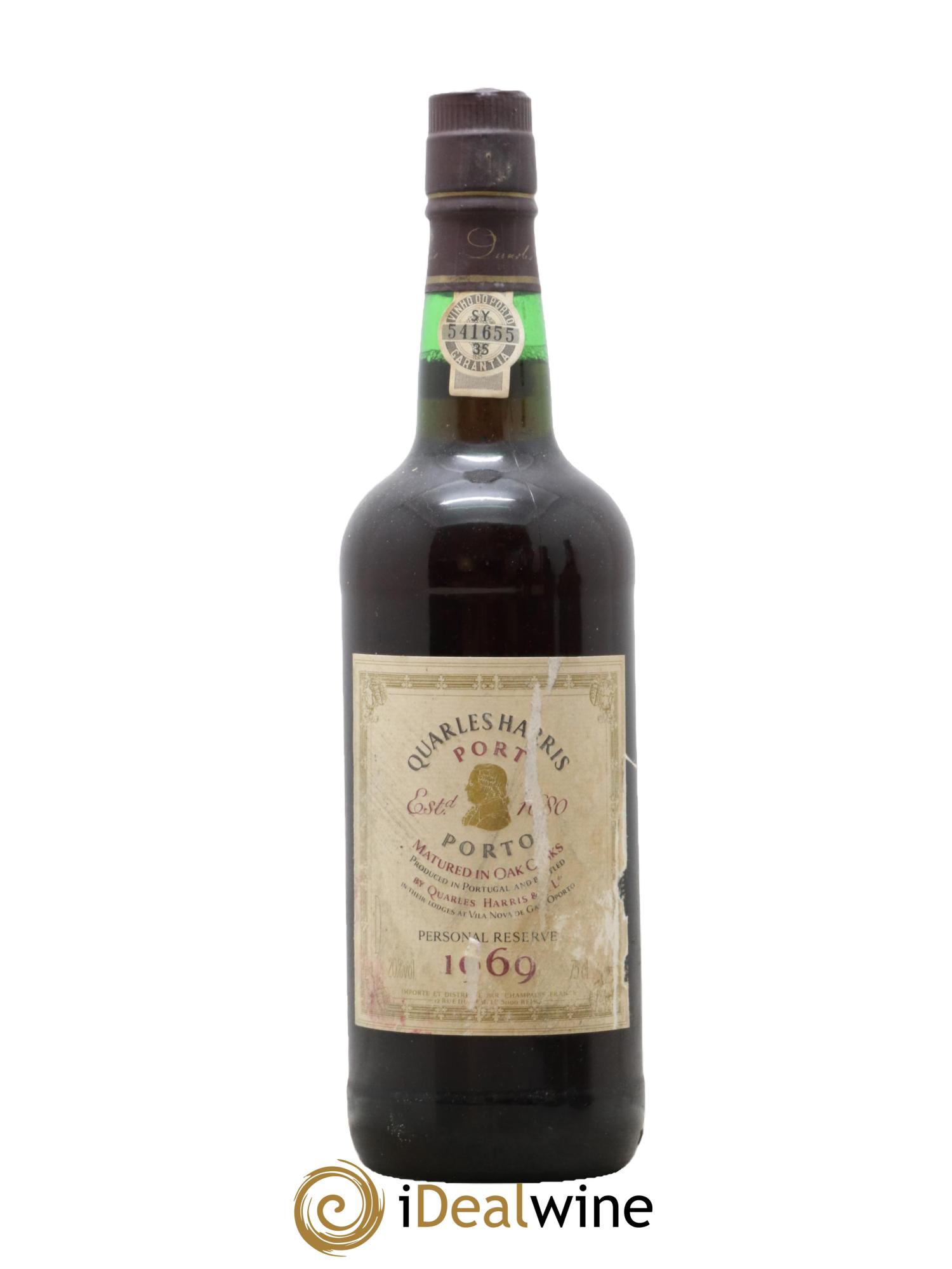 Porto Reserve Quarles Harris 1969 - Lotto di 1 bottiglia - 0