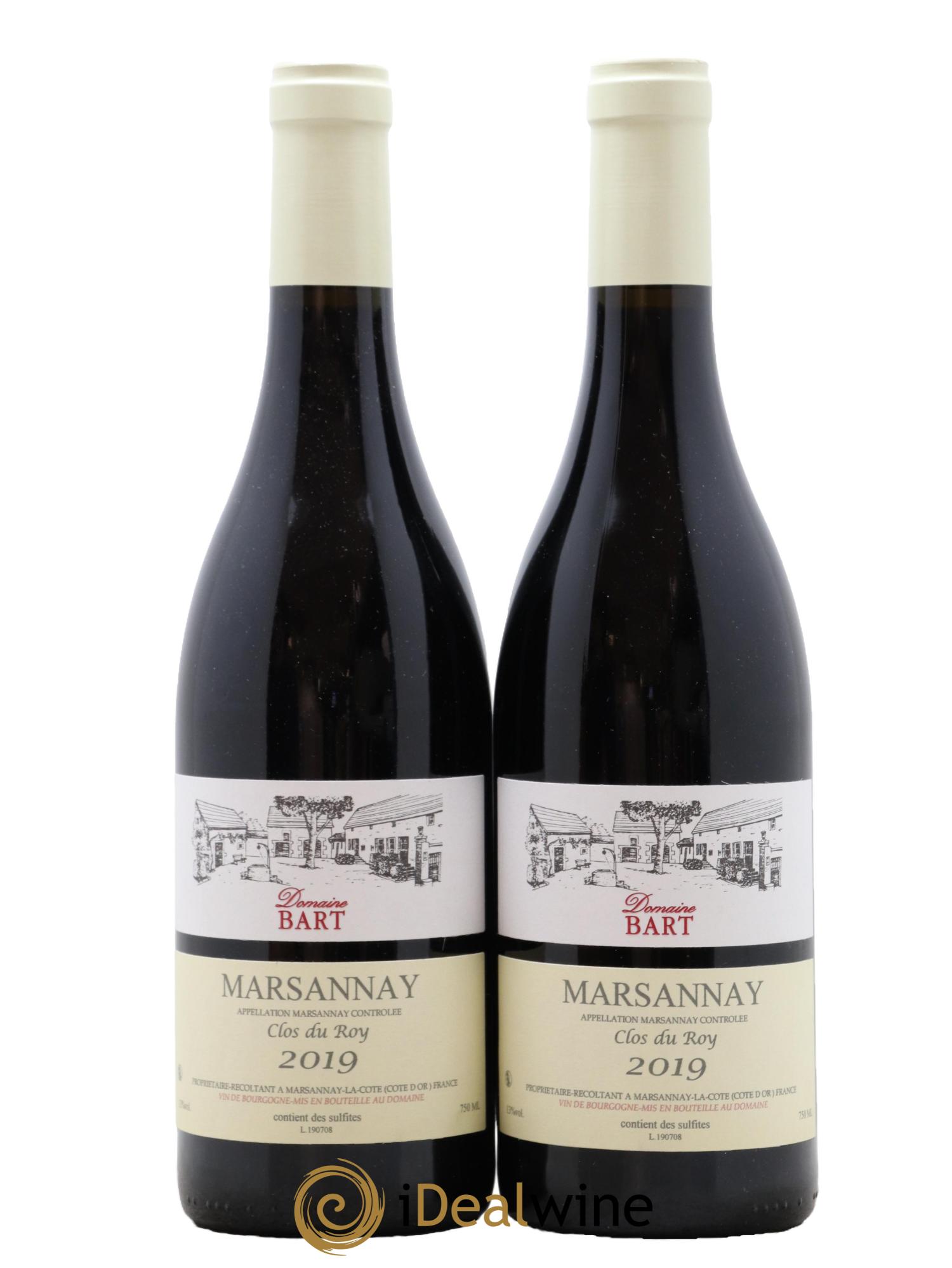 Marsannay Clos du Roy Domaine Bart 2019 - Posten von 2 Flaschen - 0