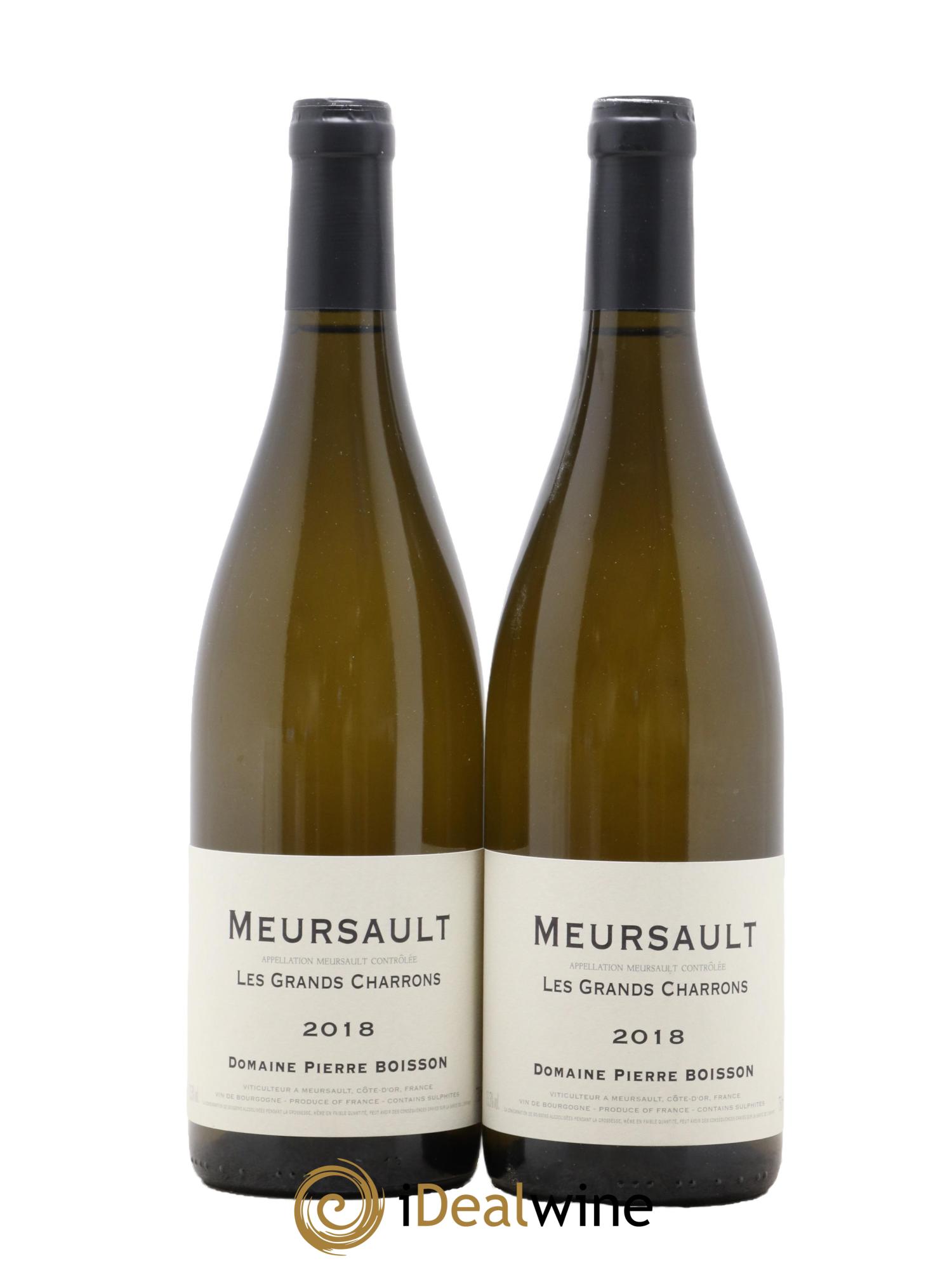 Meursault Les Grands Charrons Pierre Boisson (Domaine) 2018 - Lot de 2 bouteilles - 0