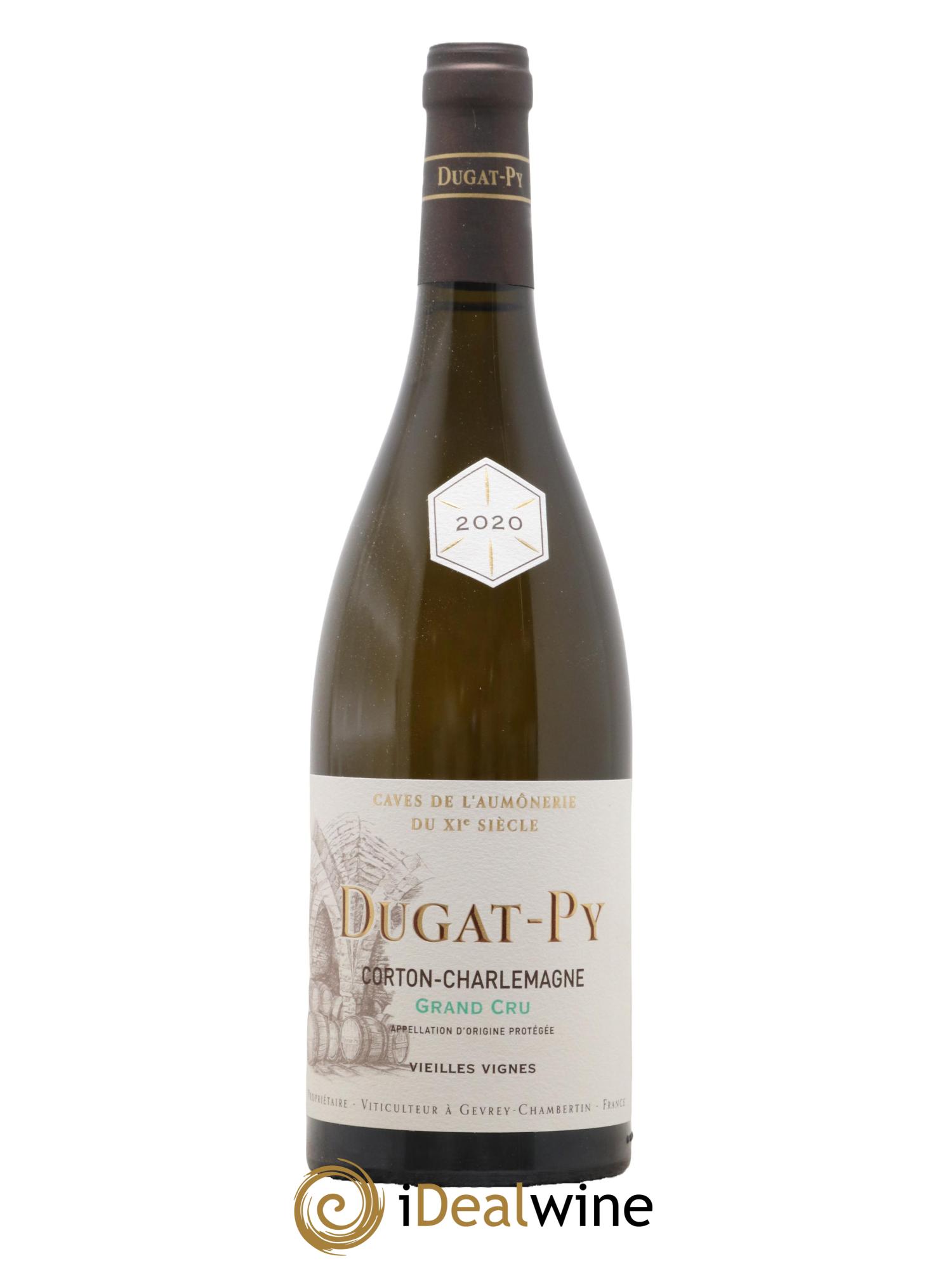 Corton-Charlemagne Grand Cru Vieilles Vignes Dugat-Py 2020 - Lot de 1 bouteille - 0