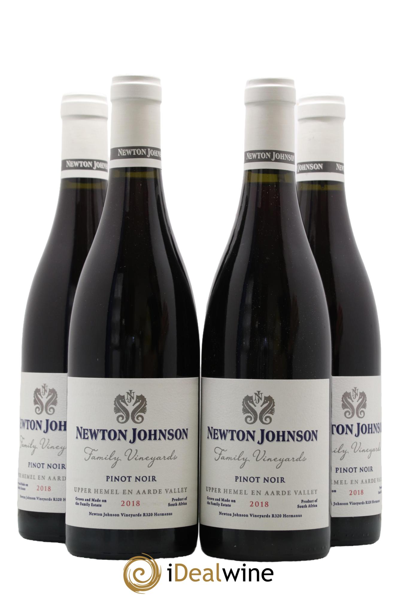 Afrique du Sud Pinot Noir Newton Johnson 2018 - Posten von 4 Flaschen - 0