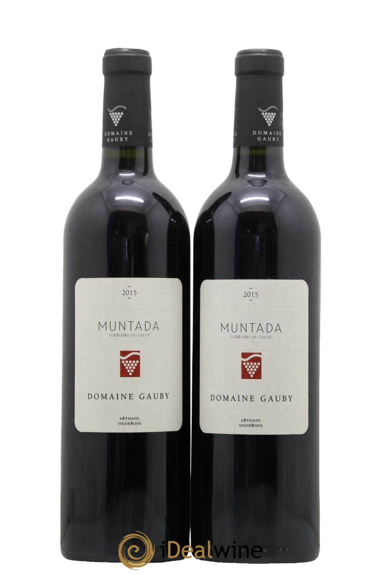 Côtes Catalanes (anciennement Côtes du Roussillon Villages) La Muntada Gauby (Domaine) 2015 - Lot de 2 bouteilles - 0