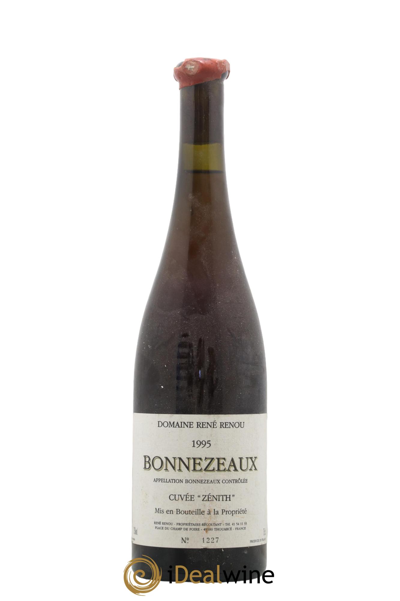 Bonnezeaux Cuvée Zénith René Renou 1995 - Posten von 1 Flasche - 0