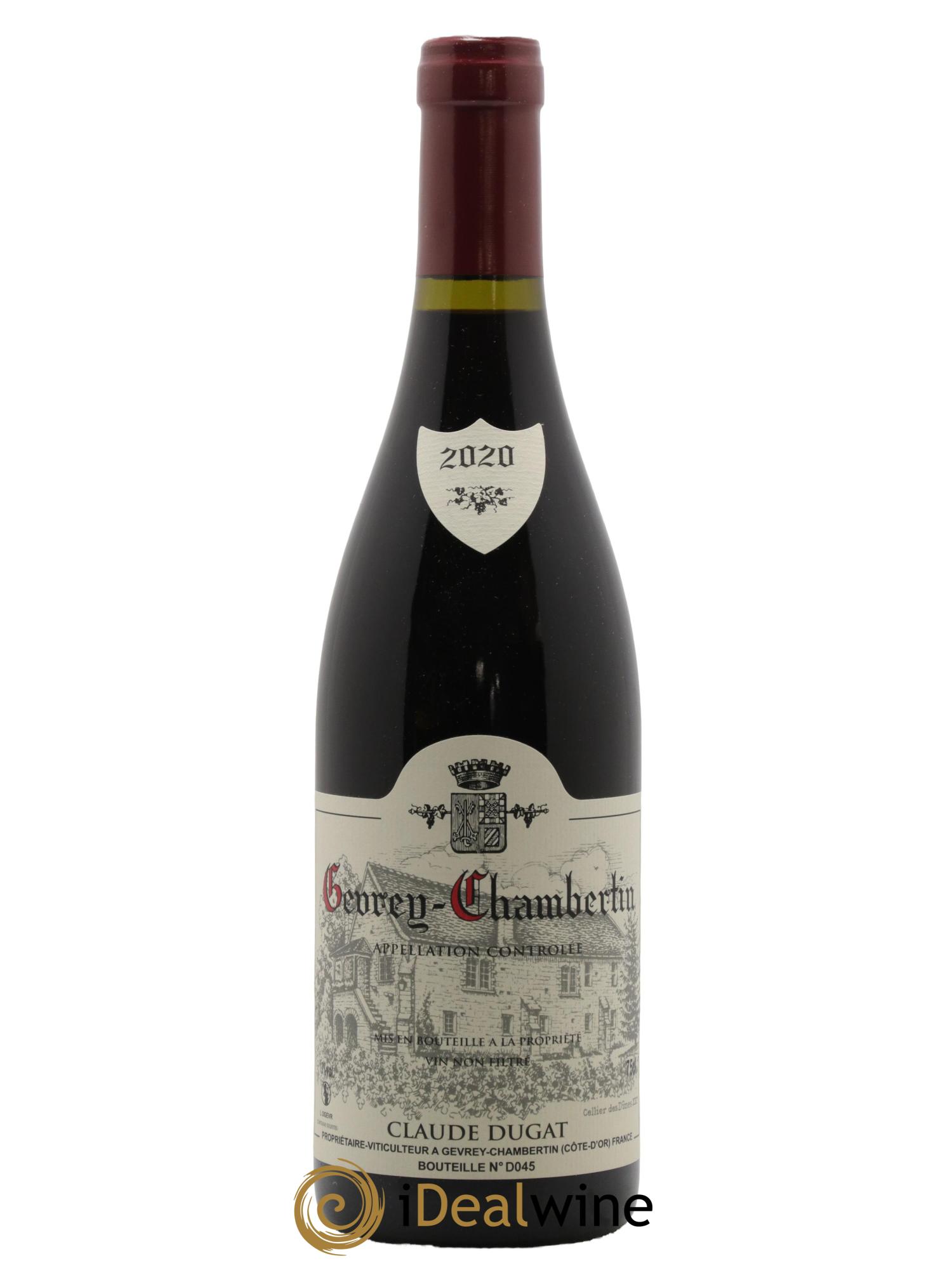 Gevrey-Chambertin Claude Dugat 2020 - Lotto di 1 bottiglia - 0