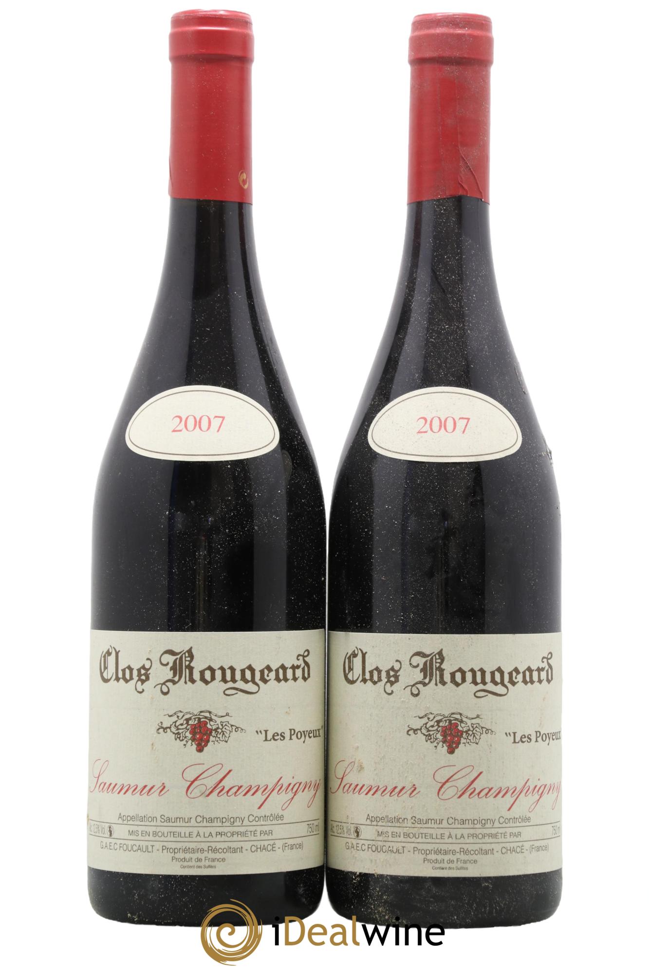 Saumur-Champigny Les Poyeux Clos Rougeard 2007 - Lotto di 2 bottiglie - 0