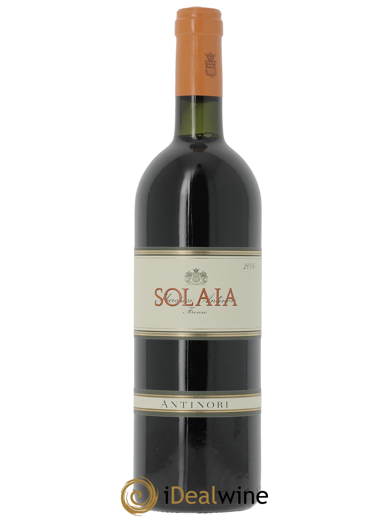 Toscana IGT Solaia Tenuta Tignanello - Antinori  2006 - Posten von 1 Flasche - 0