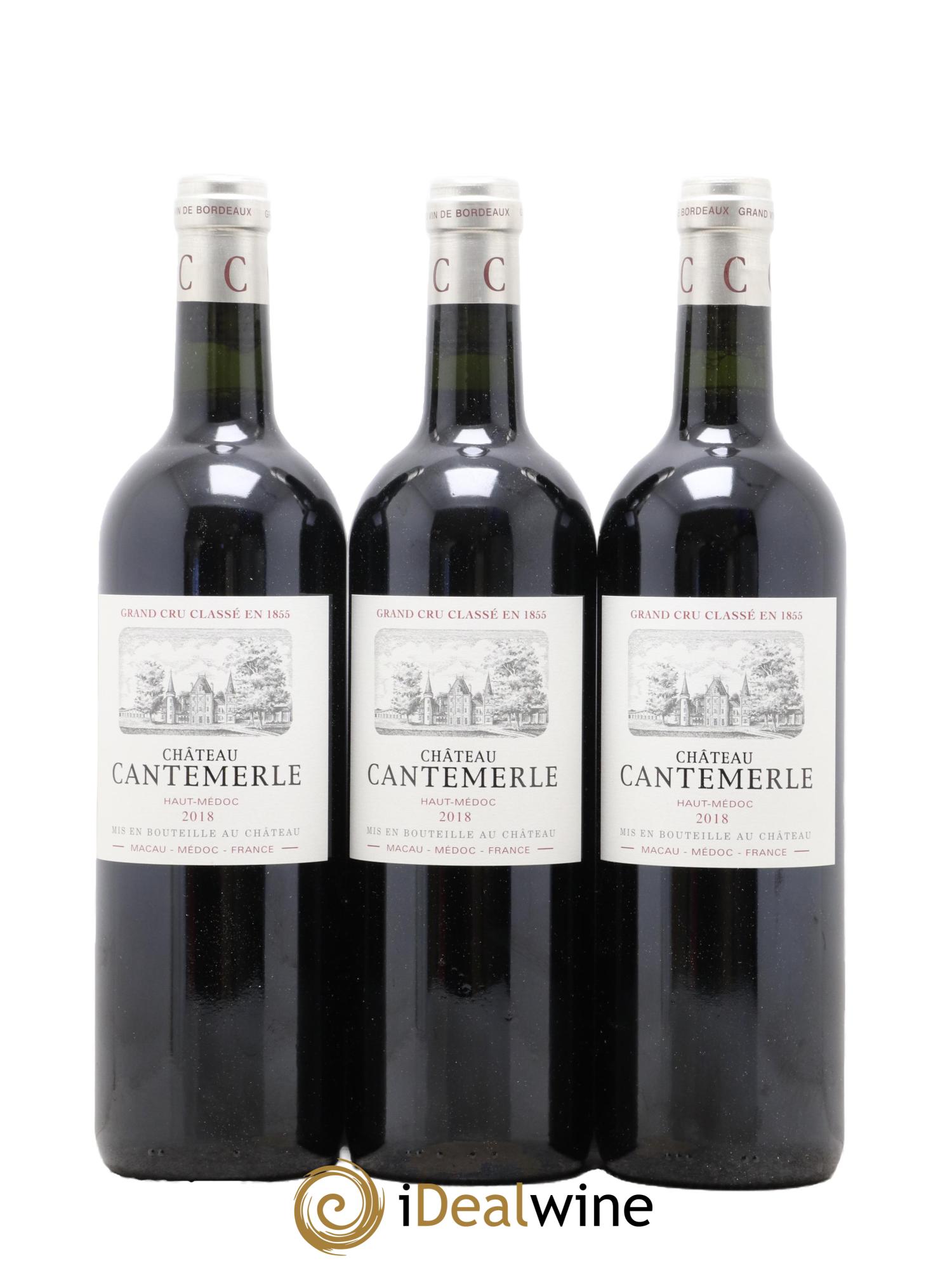 Château Cantemerle 5ème Grand Cru Classé 2018 - Lot de 12 bouteilles - 2