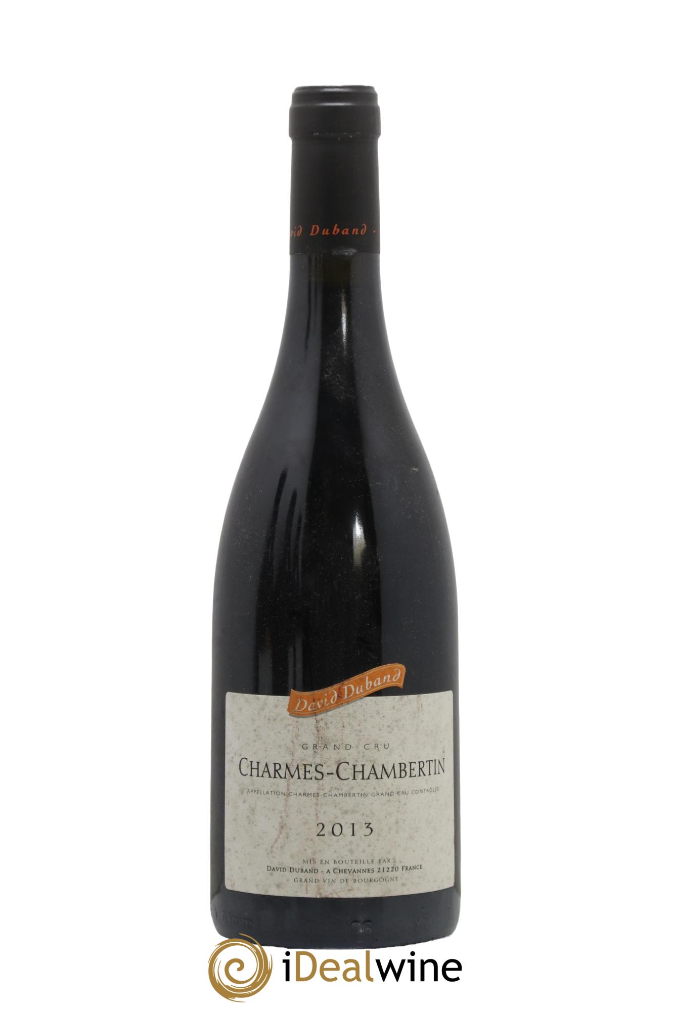 Charmes-Chambertin Grand Cru David Duband (Domaine)  2013 - Lot of 1 bottle - 0