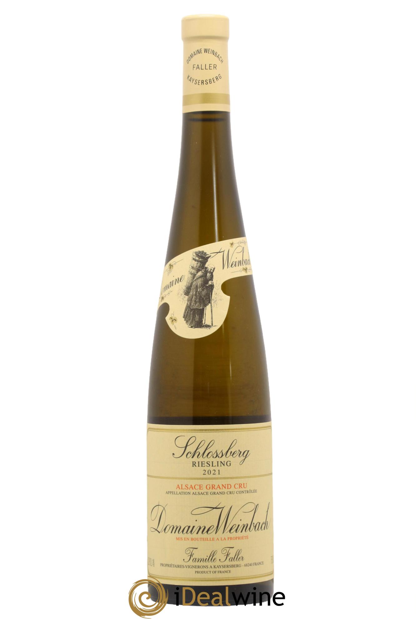 Alsace Grand Cru Schlossberg Riesling Weinbach (Domaine) 2021 - Lot de 1 bouteille - 0