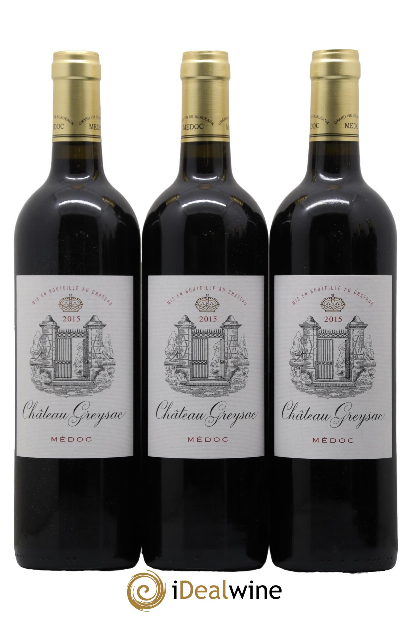 Château Greysac Cru Bourgeois 2015 - Posten von 6 Flaschen - 2