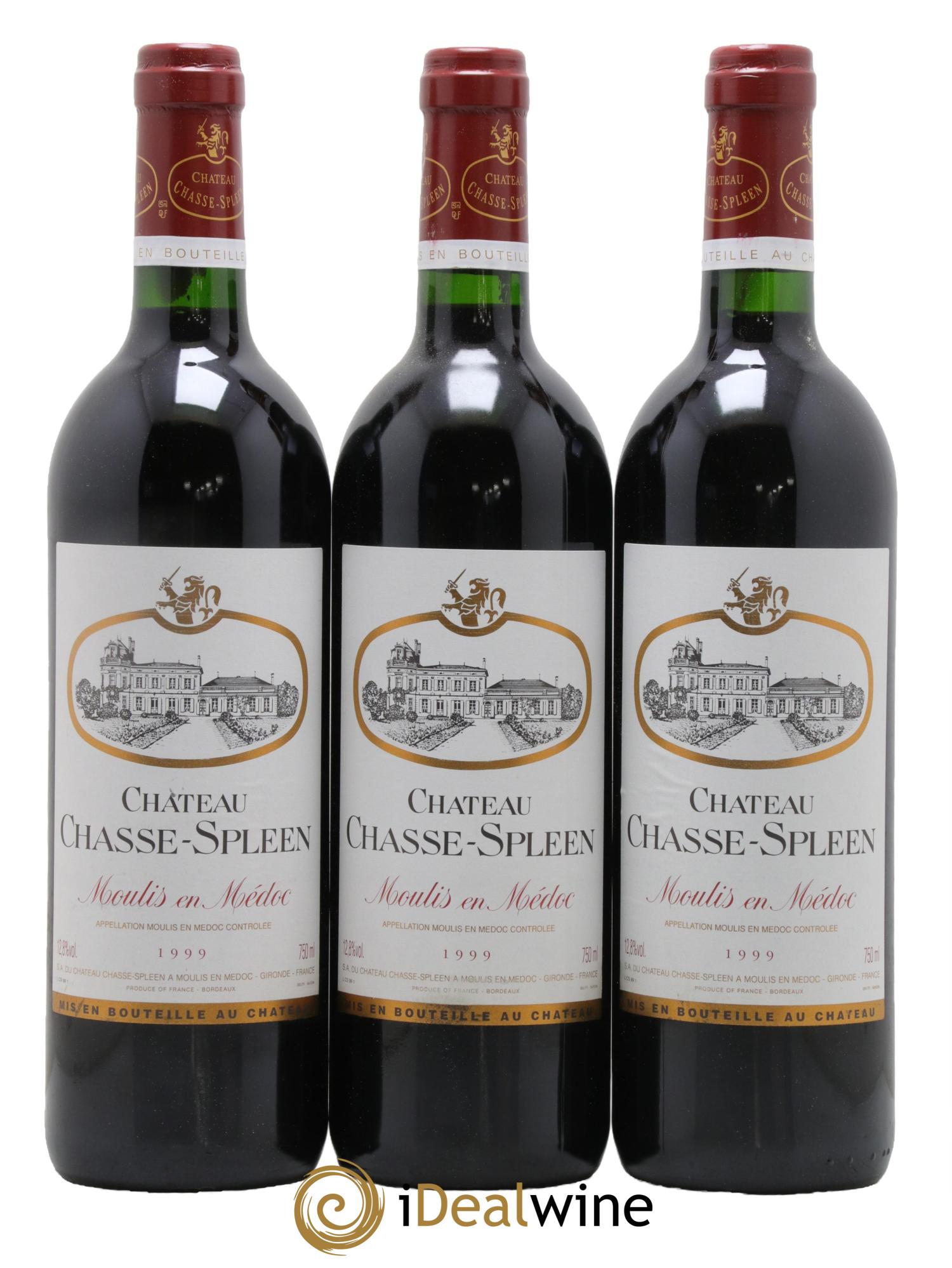 Château Chasse Spleen 1999 - Lot de 12 bouteilles - 4