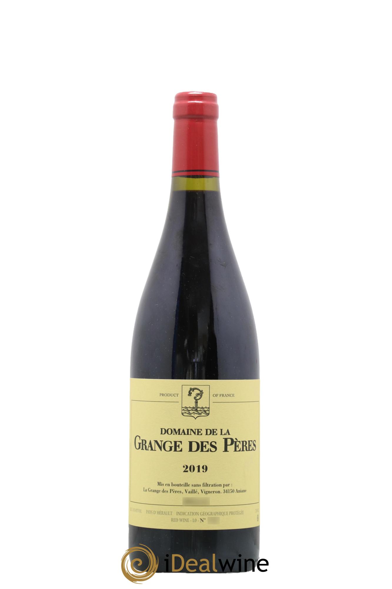 IGP Pays d'Hérault Grange des Pères Laurent Vaillé 2019 - Posten von 1 Flasche - 0