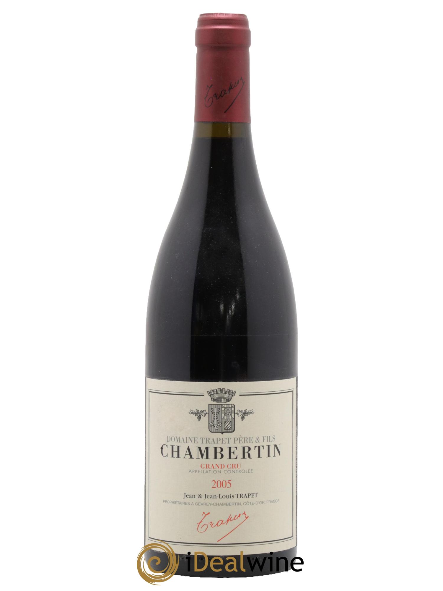 Chambertin Grand Cru Domaine Trapet 2005 - Posten von 1 Flasche - 0