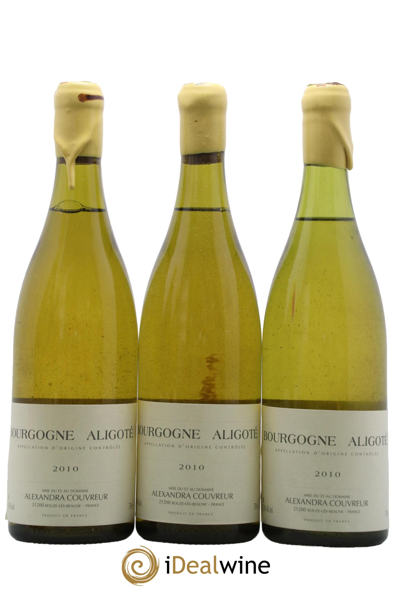 Bourgogne Aligoté Alexandra Couvreur 2010 - Lot de 3 bouteilles - 0