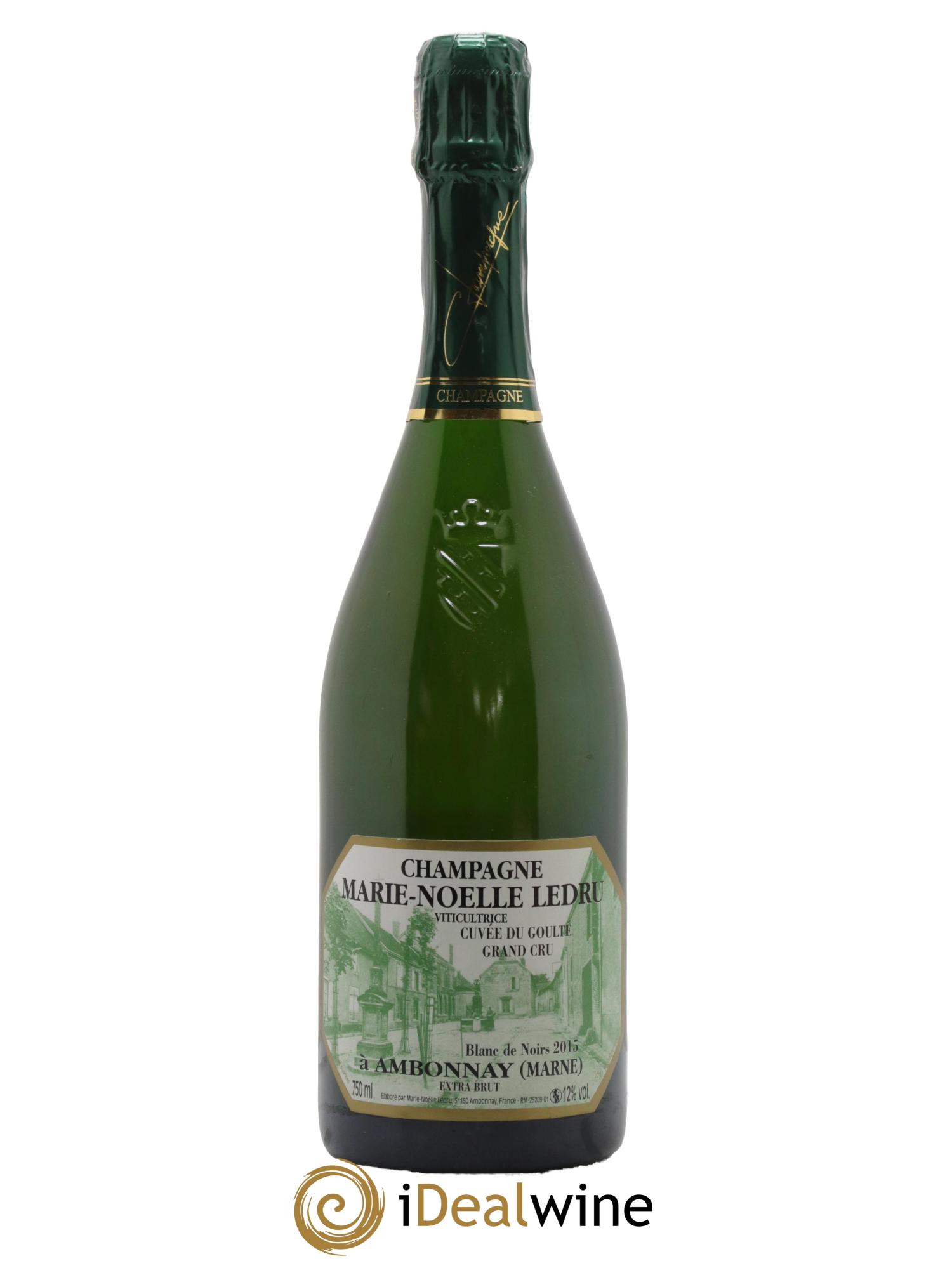 Cuvée du Goulté Blanc de Noirs Marie-Noëlle Ledru 2015 - Posten von 1 Flasche - 0