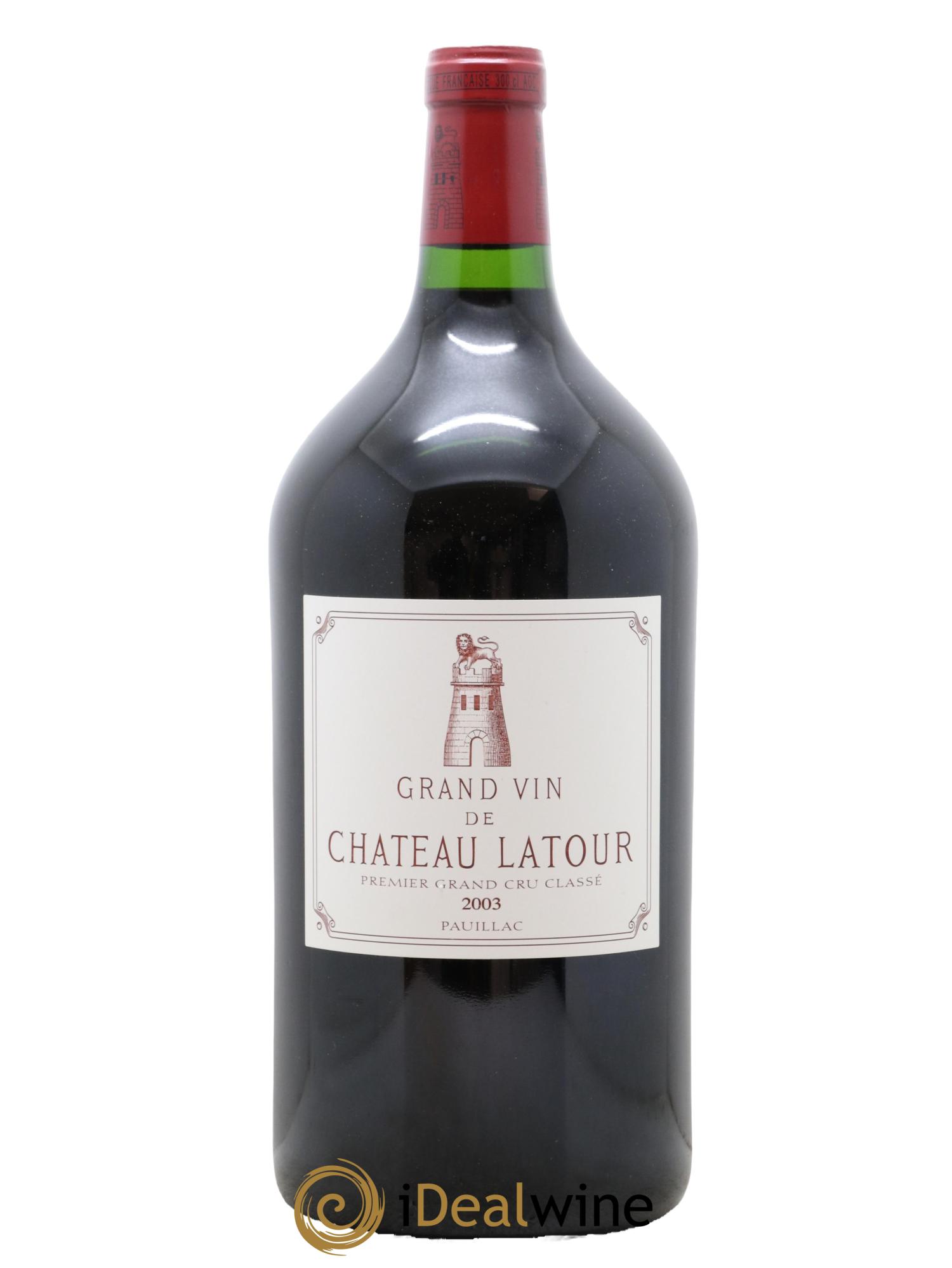 Château Latour 1er Grand Cru Classé  2003 - Lotto di 1 jéroboam - 1