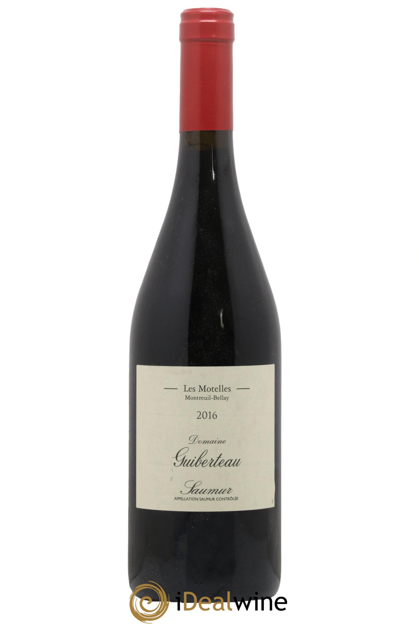 Saumur Les Motelles Domaine Guiberteau 2016 - Lot de 1 bouteille - 0