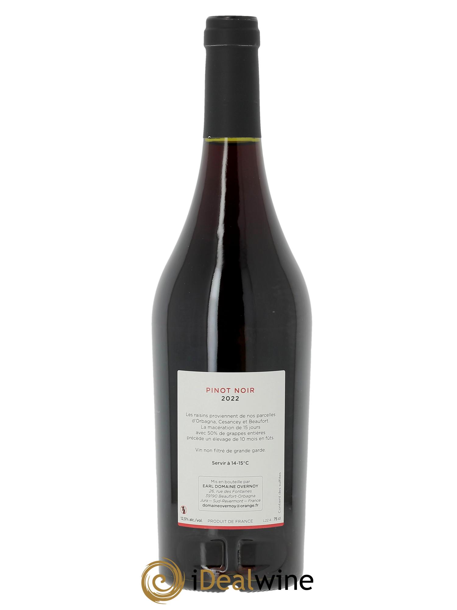 Côtes du Jura Pinot Noir Guillaume Overnoy  2022 - Lot de 1 bouteille - 1