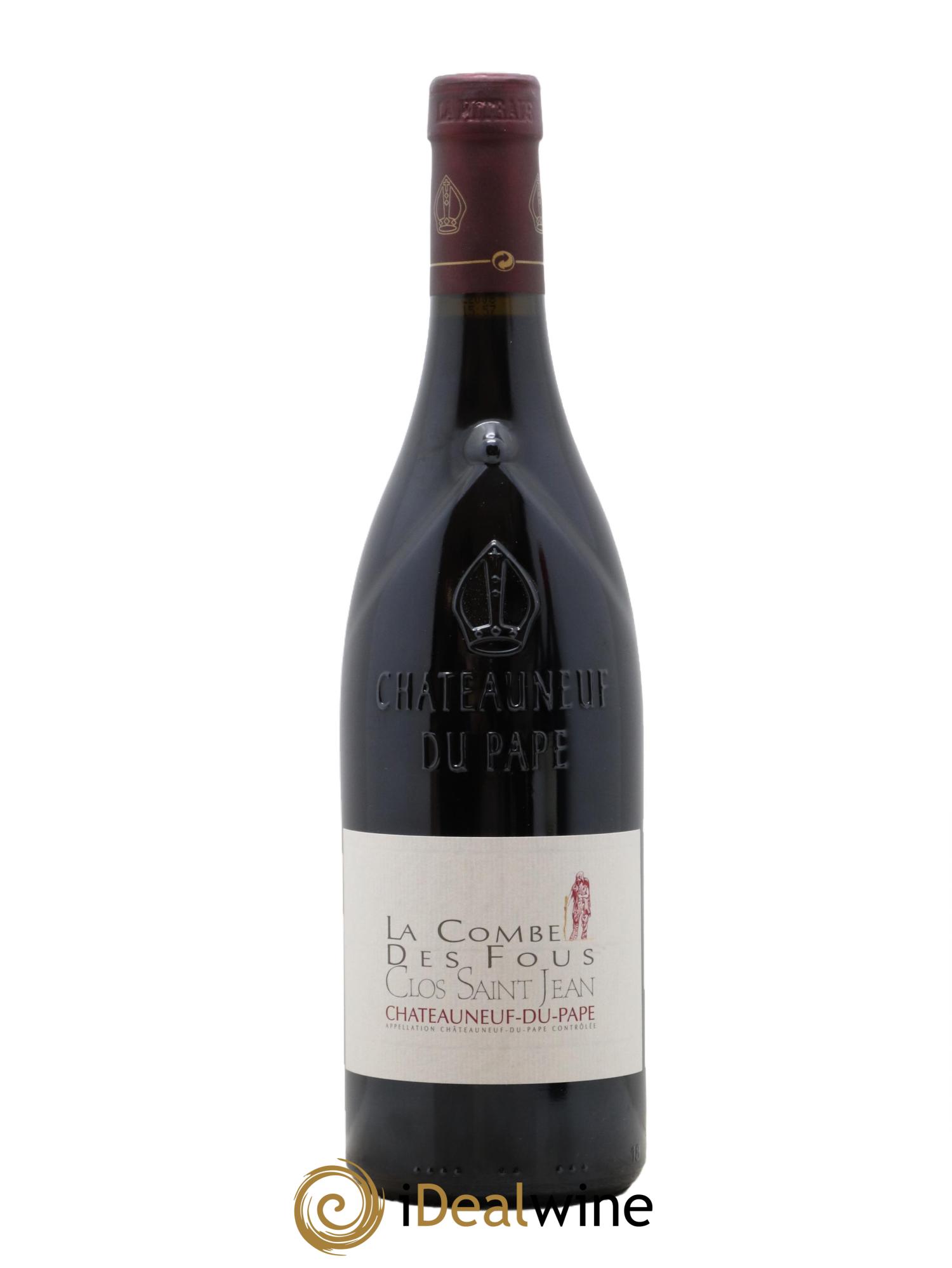 Châteauneuf-du-Pape Clos Saint-Jean La Combe des Fous Pascal et Vincent Maurel 2020 - Lot de 1 bouteille - 0