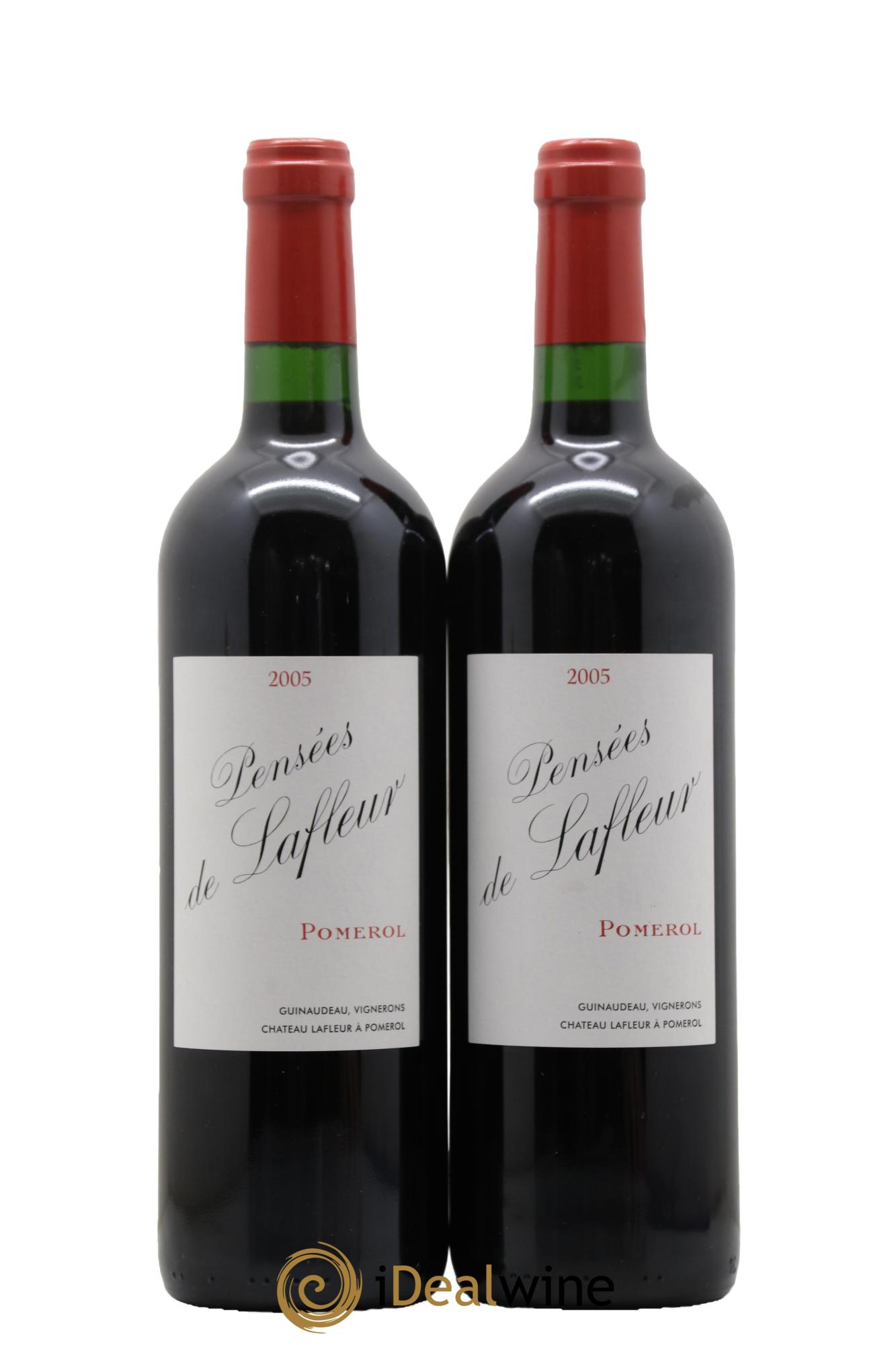 Pensées de Lafleur Second Vin 2005 - Lot de 2 bouteilles - 0