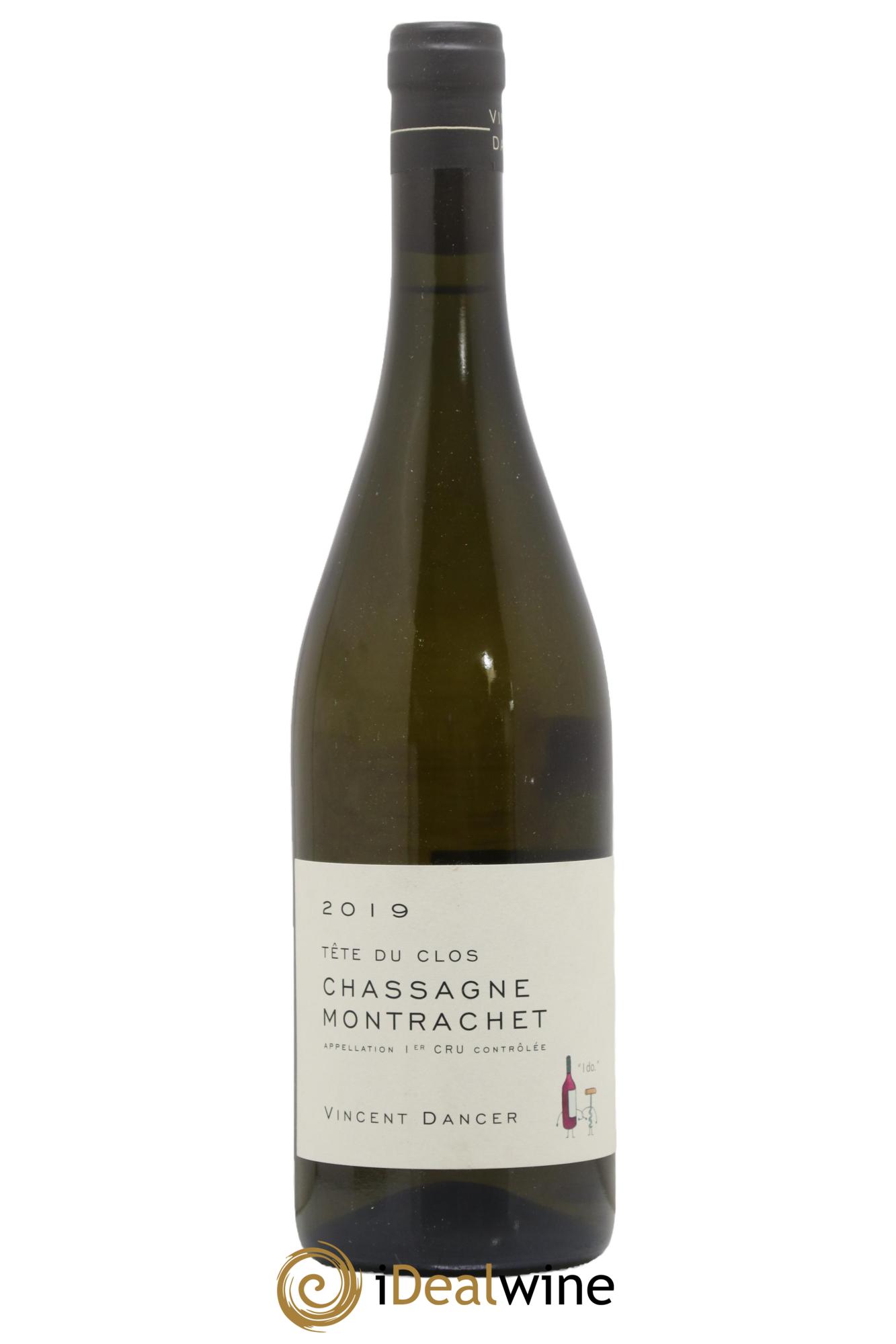 Chassagne-Montrachet 1er Cru (Morgeot) Tête du Clos Vincent Dancer 2019 - Lotto di 1 bottiglia - 0