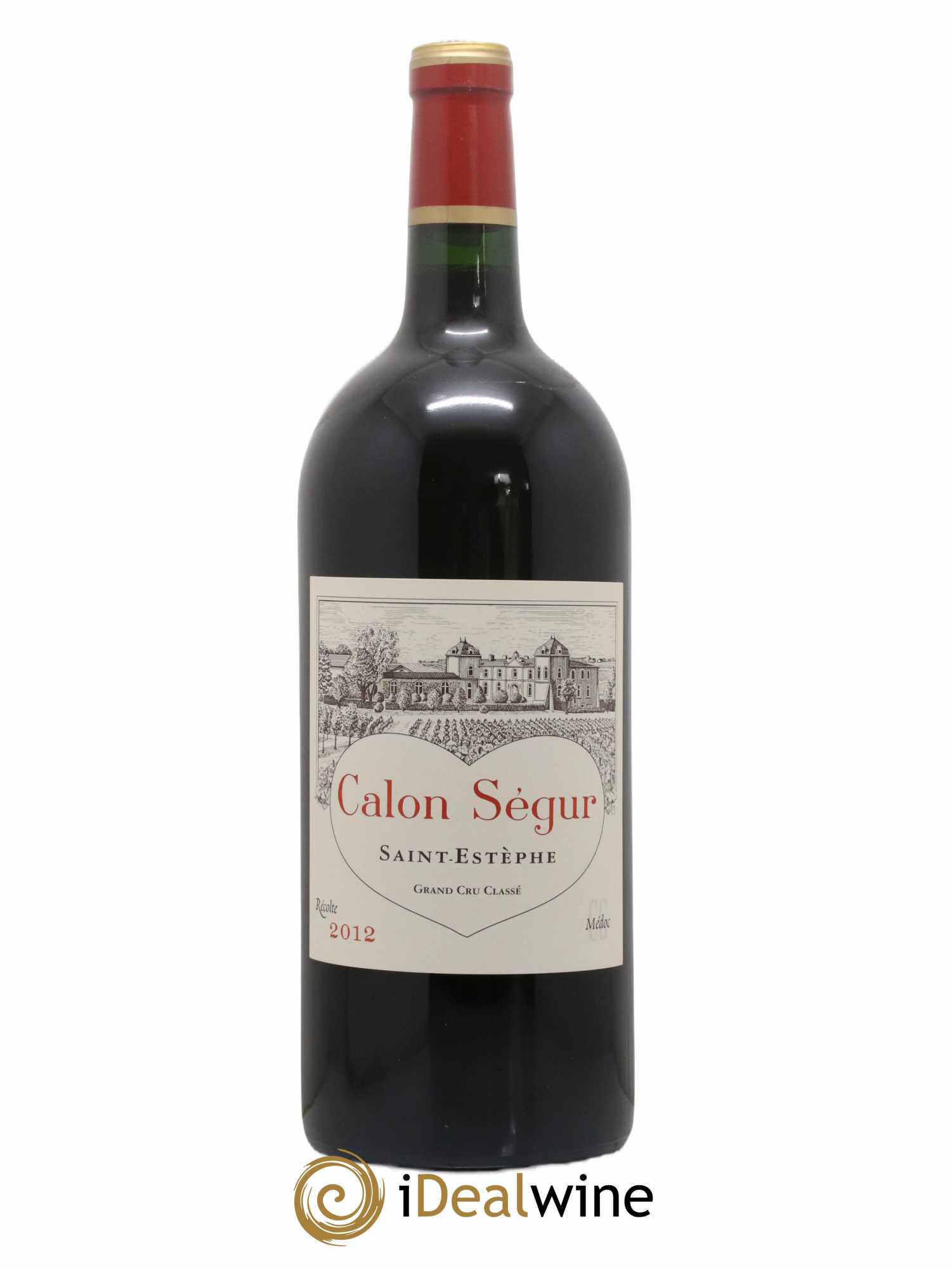 Château Calon Ségur 3ème Grand Cru Classé 2012 - Posten von 1 Doppel-Magnum - 0