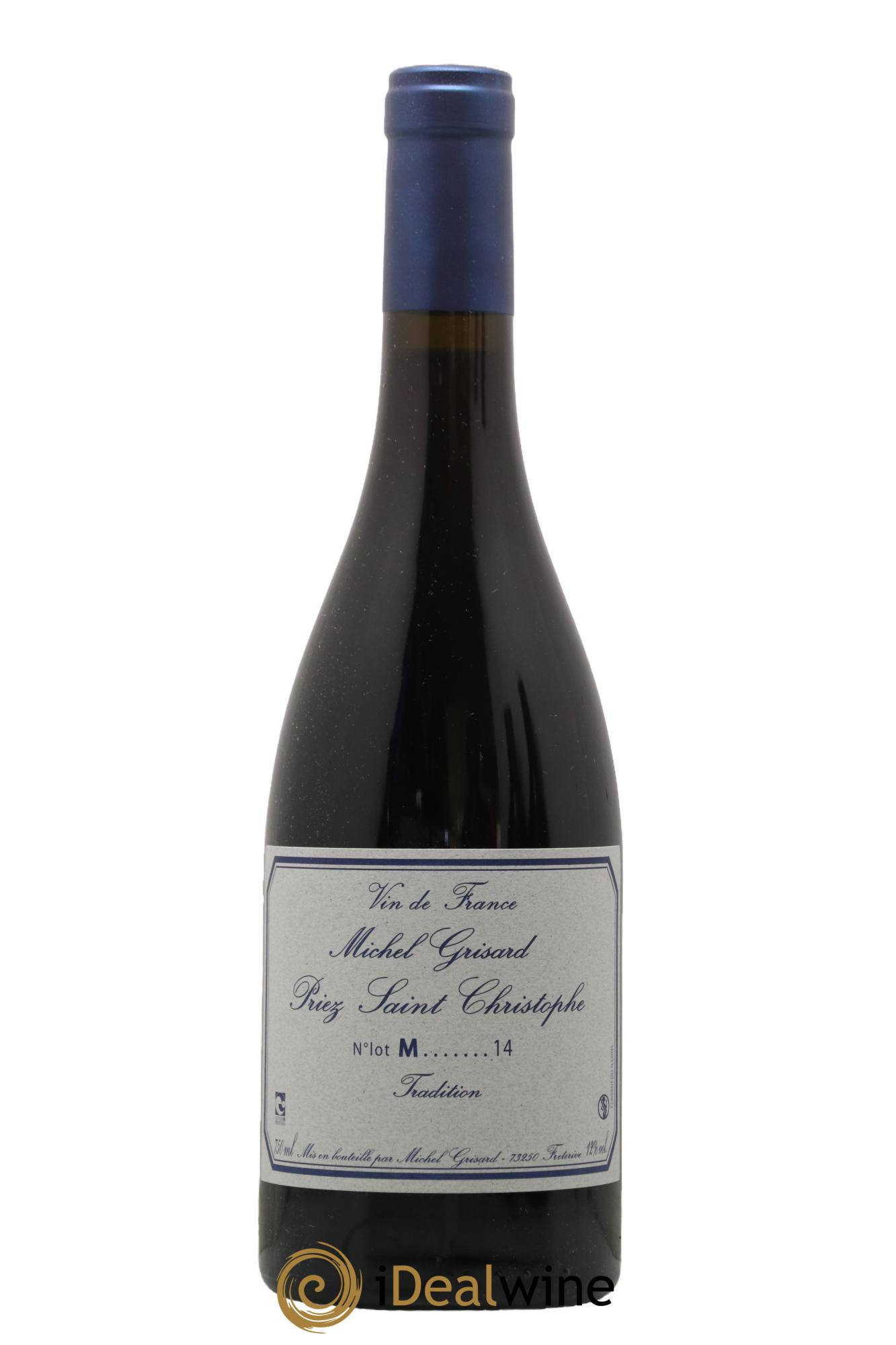 Vin de France Priez Saint Christophe Michel Grisard 2014 - Lotto di 1 bottiglia - 0