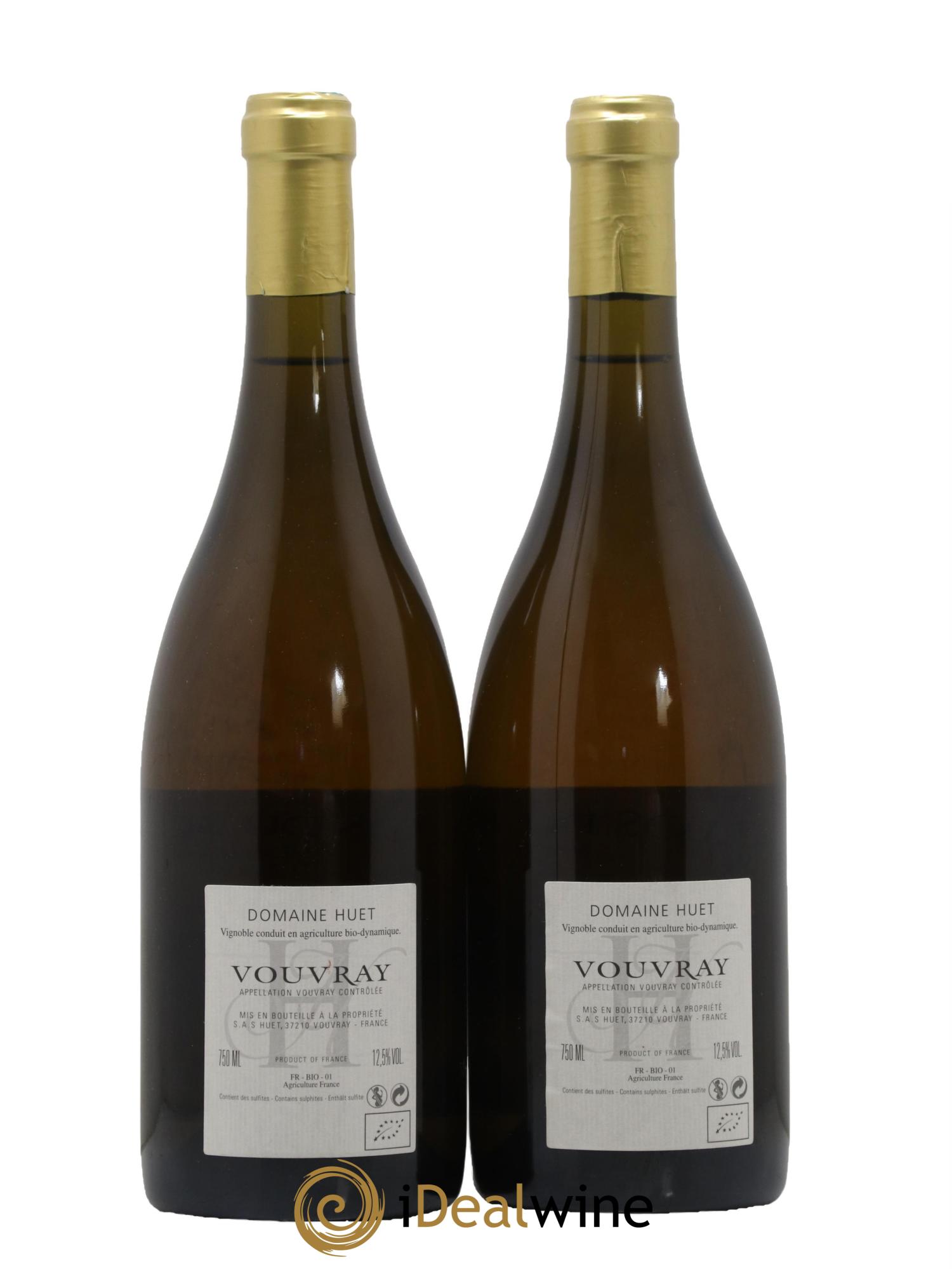 Vouvray Clos du Bourg Sec Domaine Huet 2009 - Posten von 2 Flaschen - 1