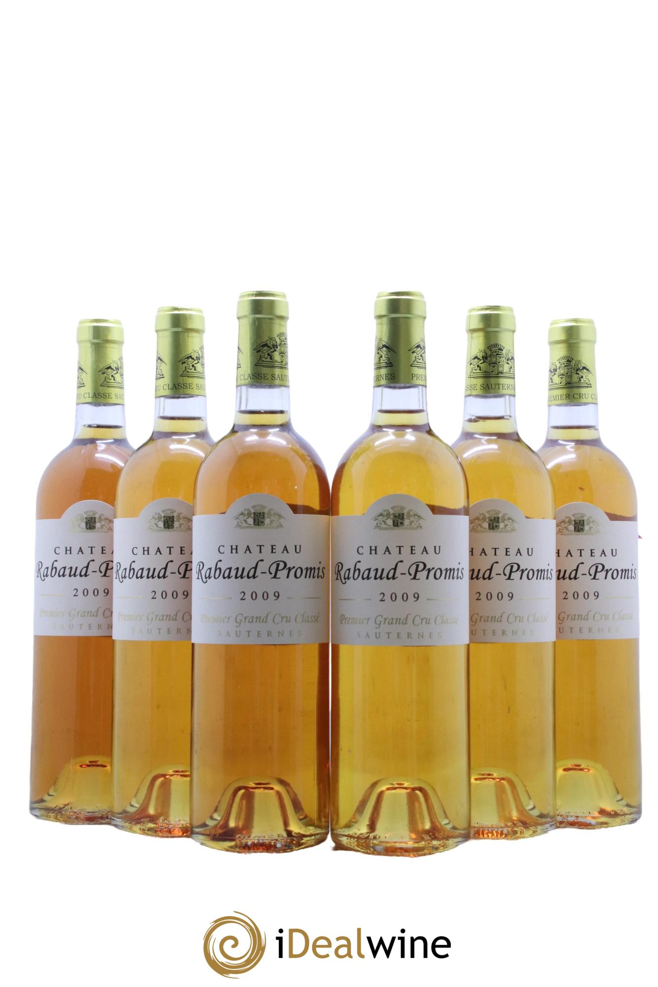 Château Rabaud Promis 1er Grand Cru Classé  2009 - Lot of 6 bottles - 0