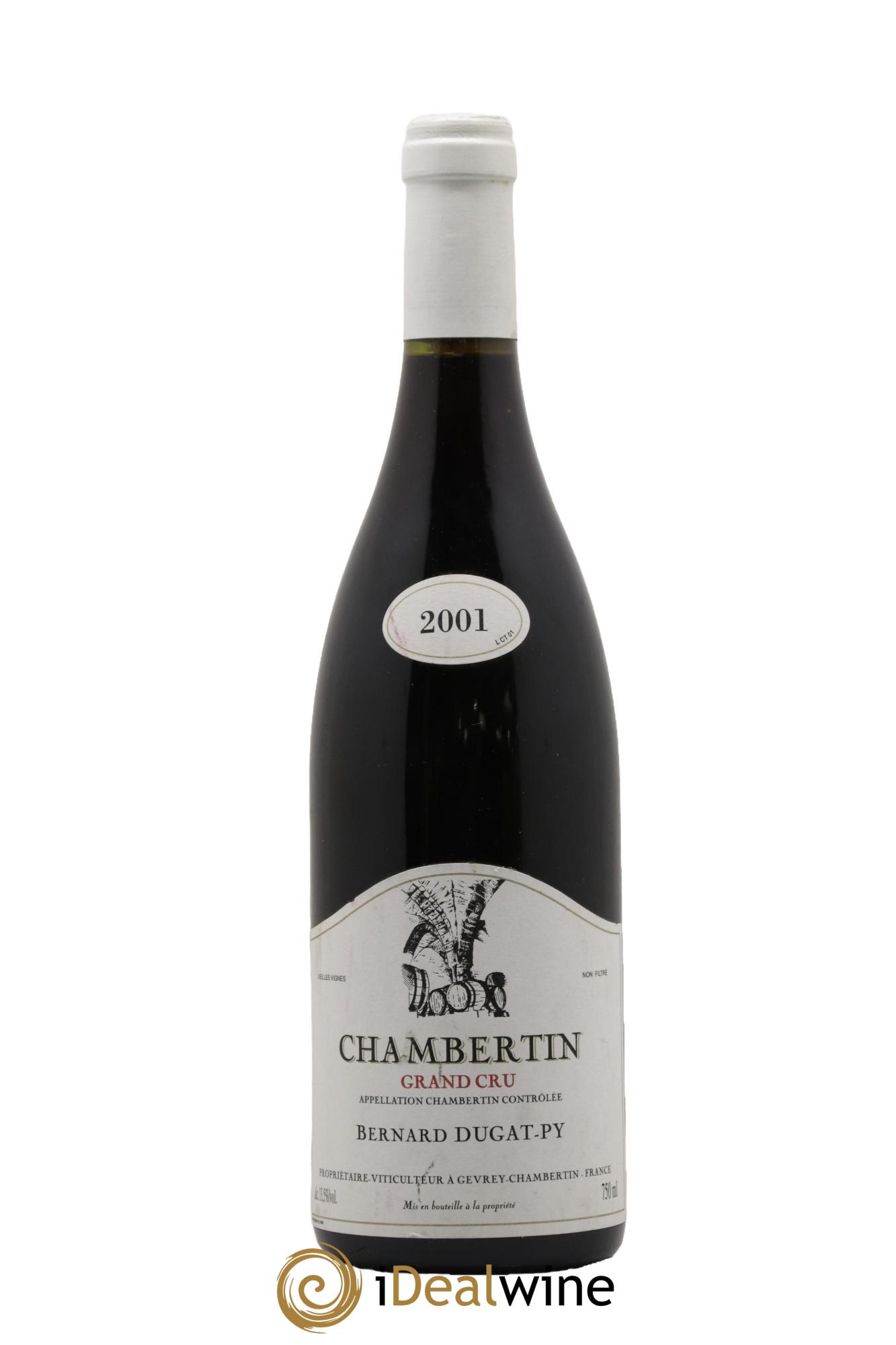 Chambertin Grand Cru Vieilles Vignes Dugat-Py 2001 - Lotto di 1 bottiglia - 0