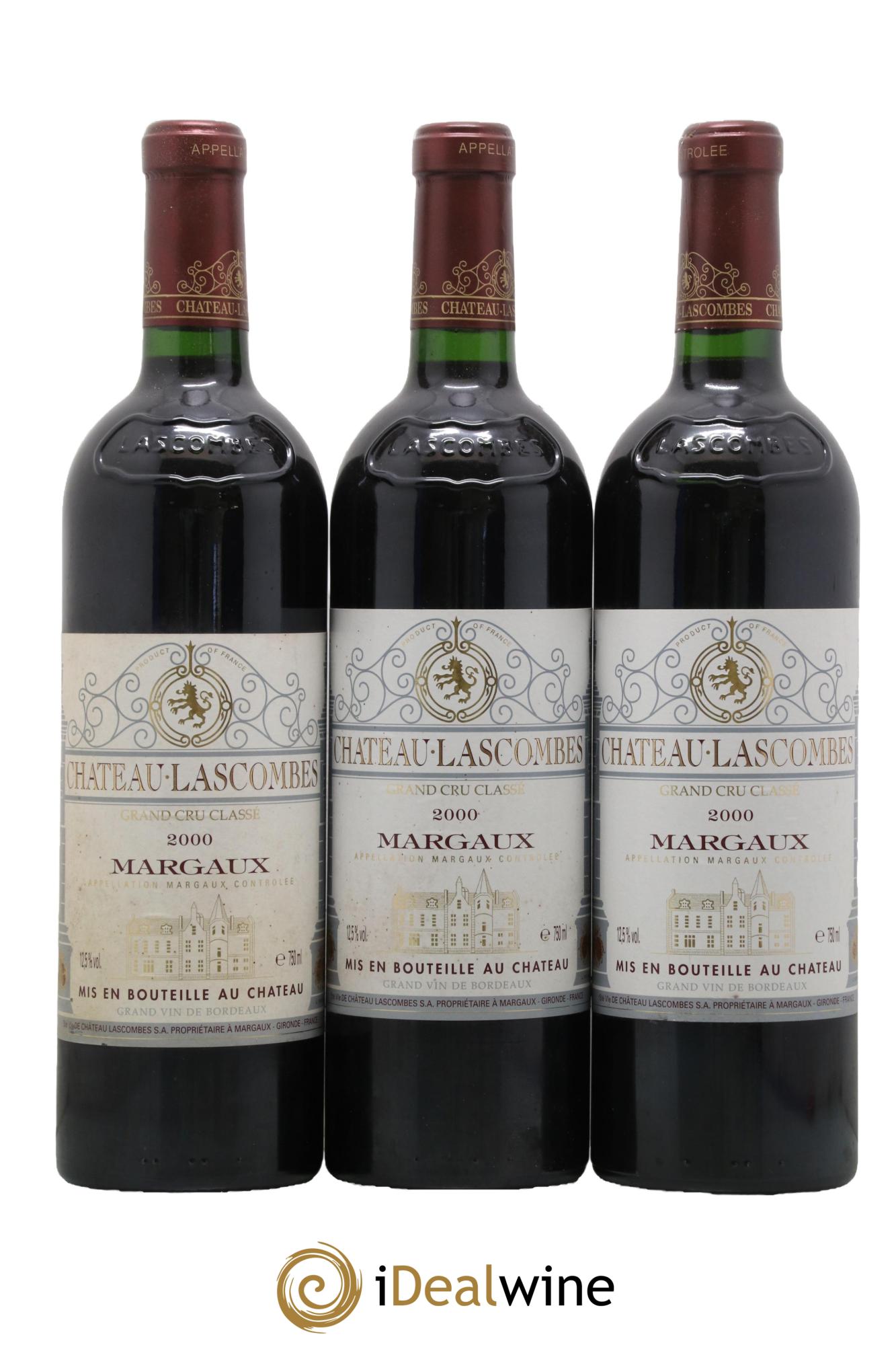 Château Lascombes 2ème Grand Cru Classé 2000 - Lot de 12 bouteilles - 3