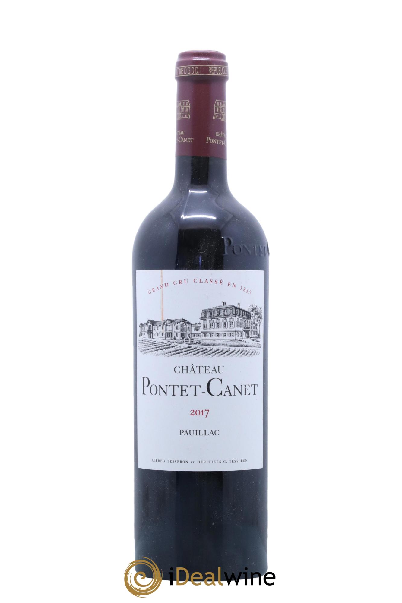 Château Pontet Canet 5ème Grand Cru Classé  2017 - Posten von 1 Flasche - 0