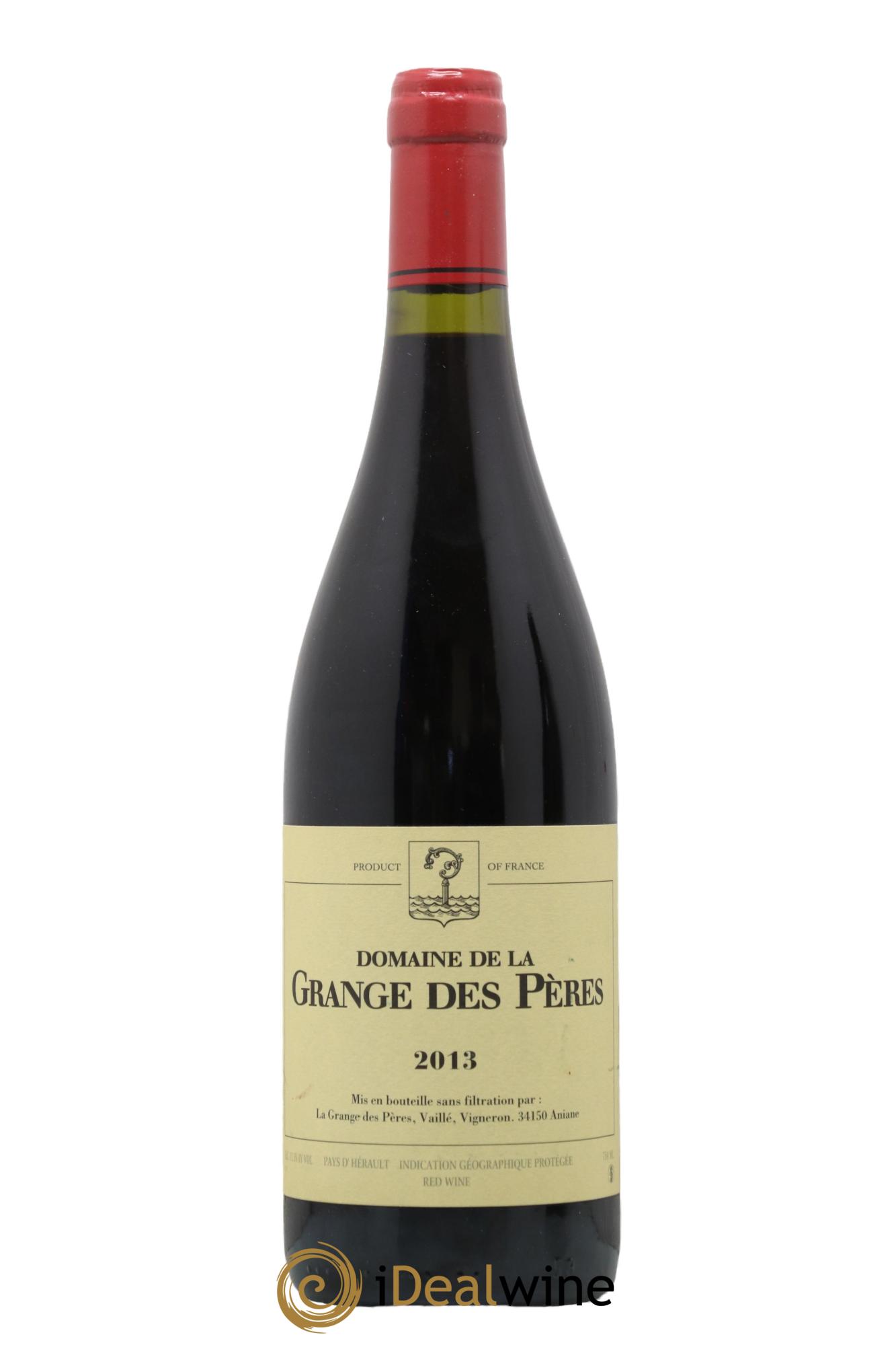 IGP Pays d'Hérault Grange des Pères Laurent Vaillé 2013 - Lot of 1 bottle - 0