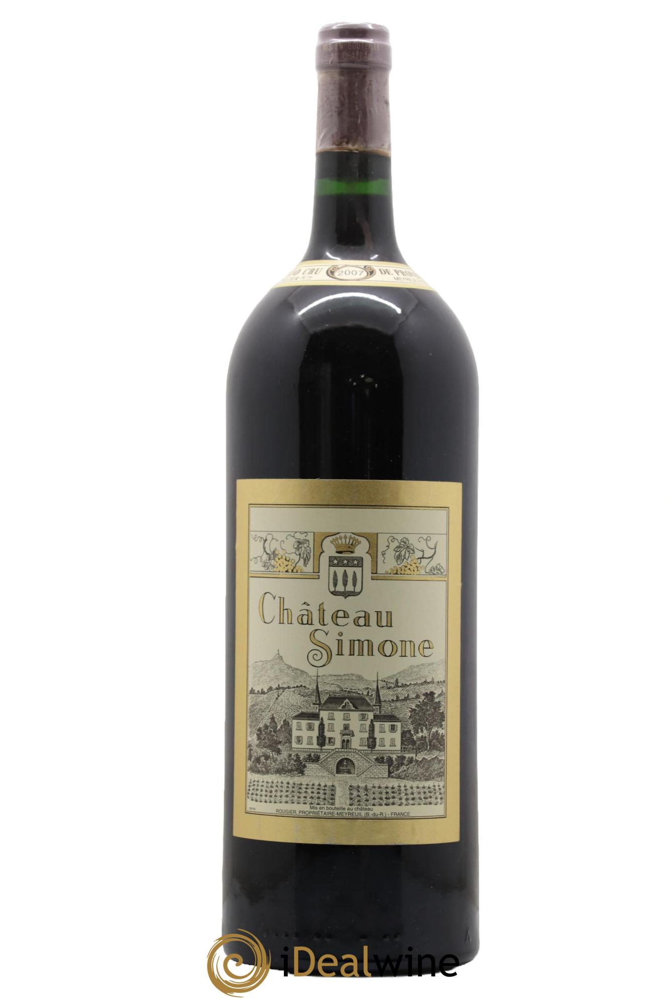 Palette Château Simone Famille Rougier 2007 - Posten von 1 Magnum - 0