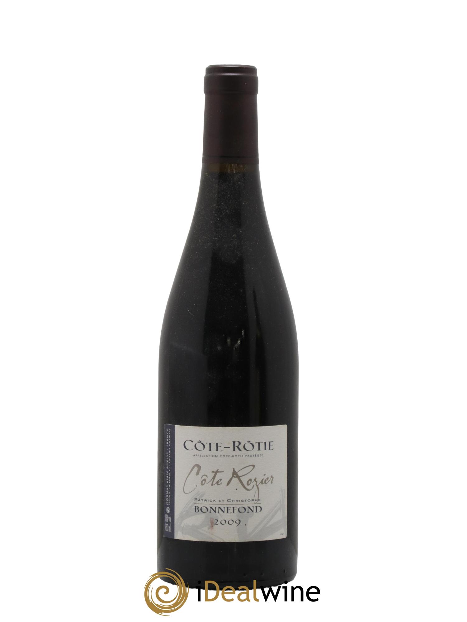 Côte-Rôtie Côte Rozier Domaine Bonnefond 2009 - Lot de 1 bouteille - 0