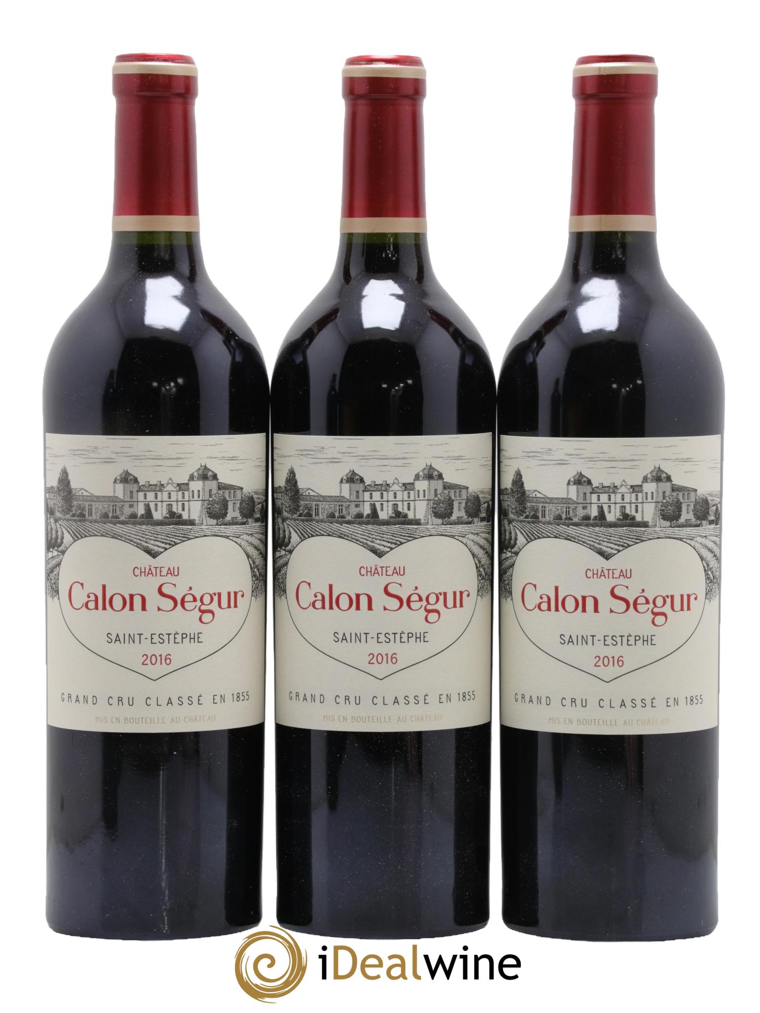 Château Calon Ségur 3ème Grand Cru Classé 2016 - Lot de 6 bouteilles - 2