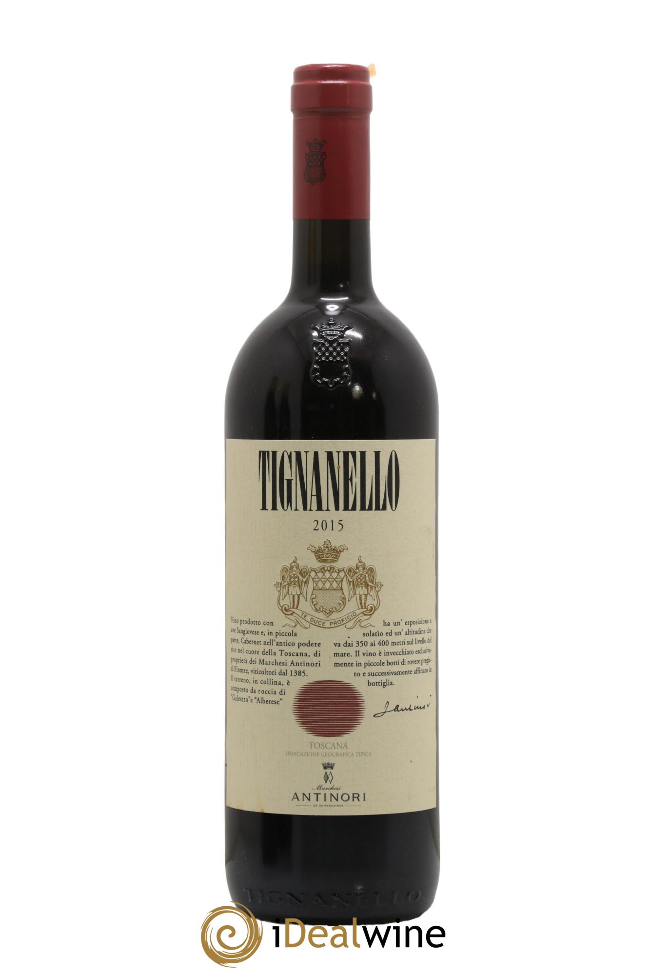 Toscana IGT Tignanello Tenuta Tignanello - Antinori 2015 - Lot of 1 bottle - 0