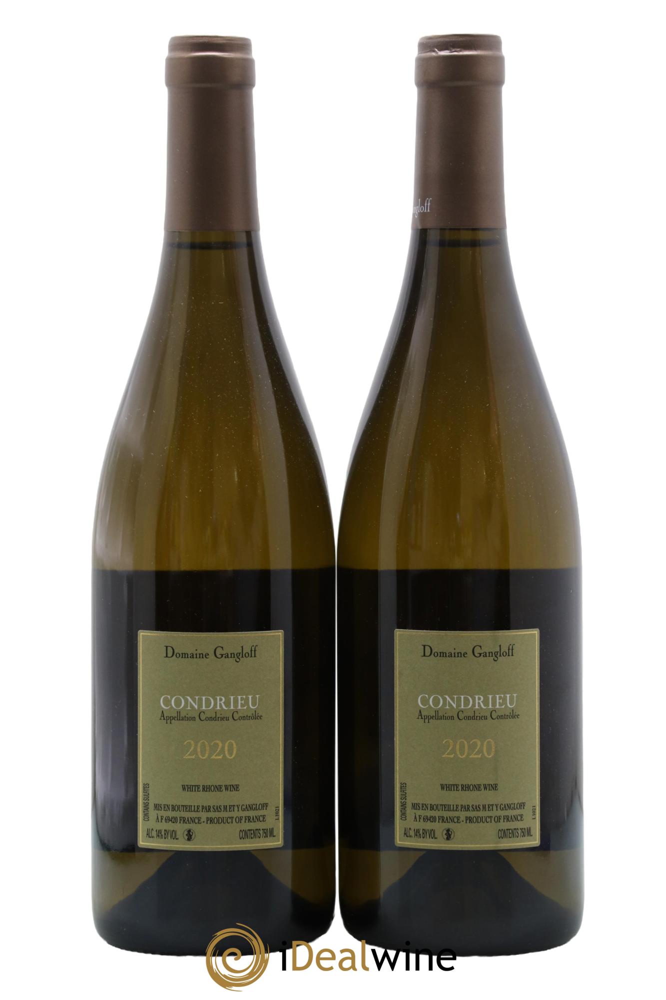 Condrieu Domaine Gangloff (Domaine) 2020 - Lot de 2 bouteilles - 1