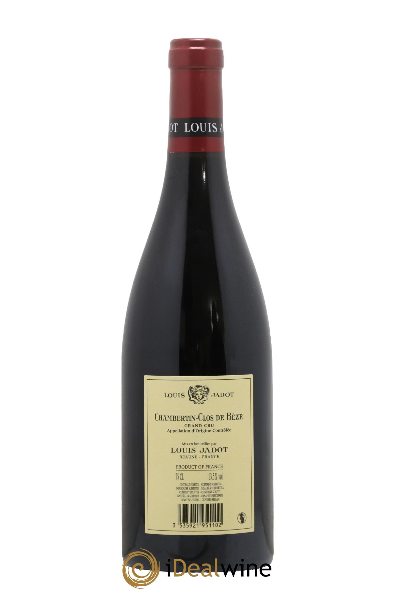 Chambertin Clos de Bèze Grand Cru Domaine Louis Jadot 2020 - Lotto di 1 bottiglia - 1