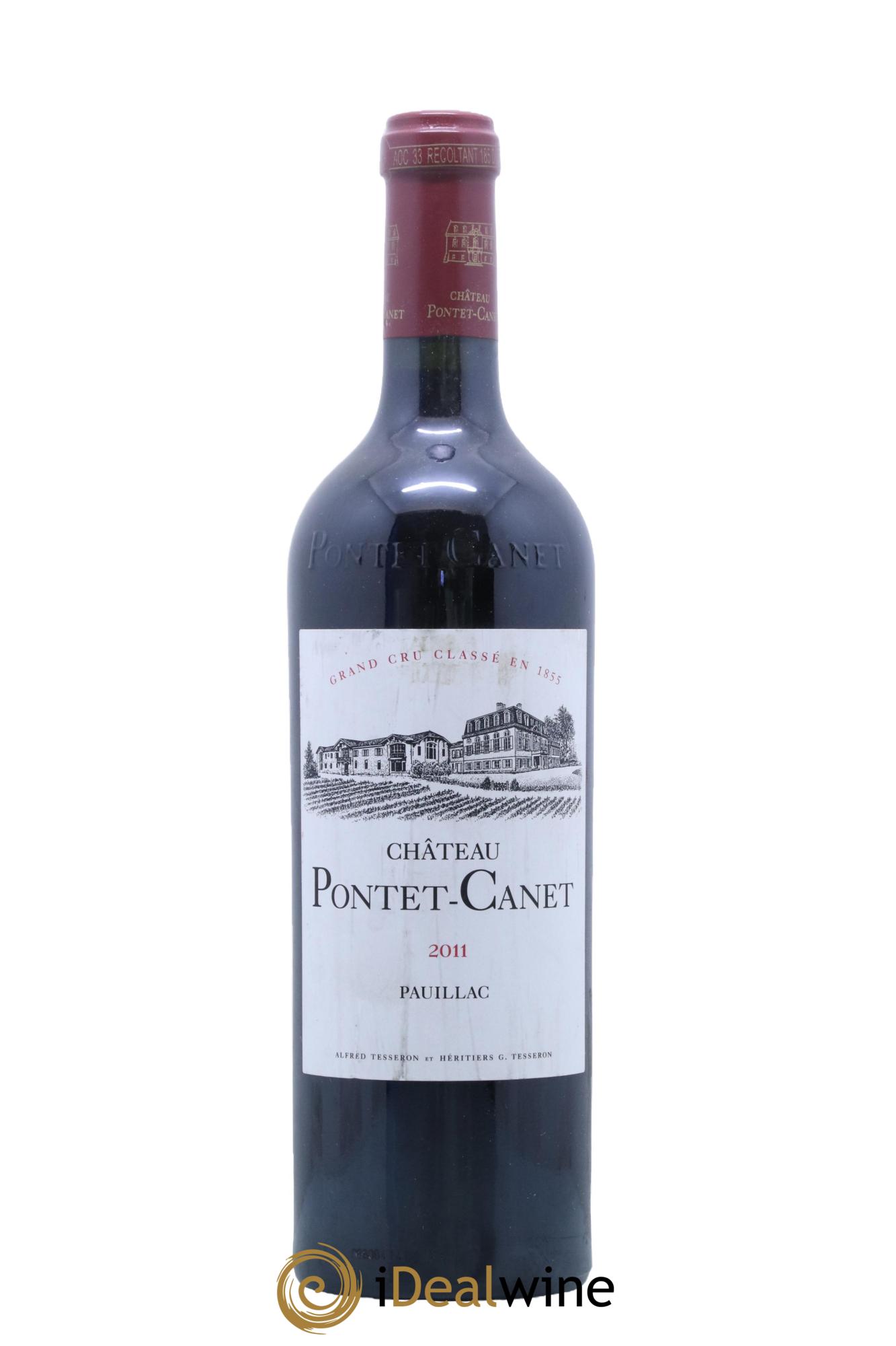 Château Pontet Canet 5ème Grand Cru Classé  2011 - Lot de 1 bouteille - 0