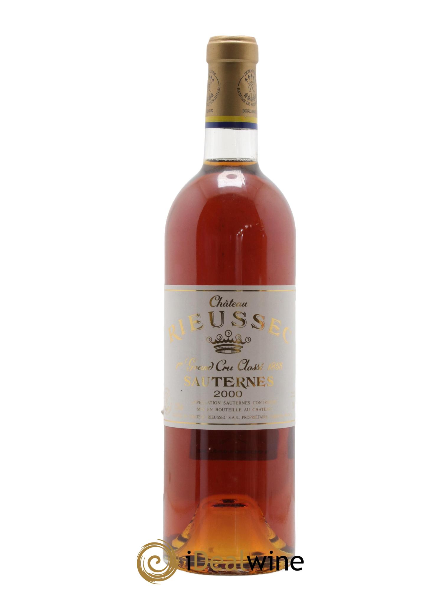 Château Rieussec 1er Grand Cru Classé 2000 - Lot of 1 bottle - 0